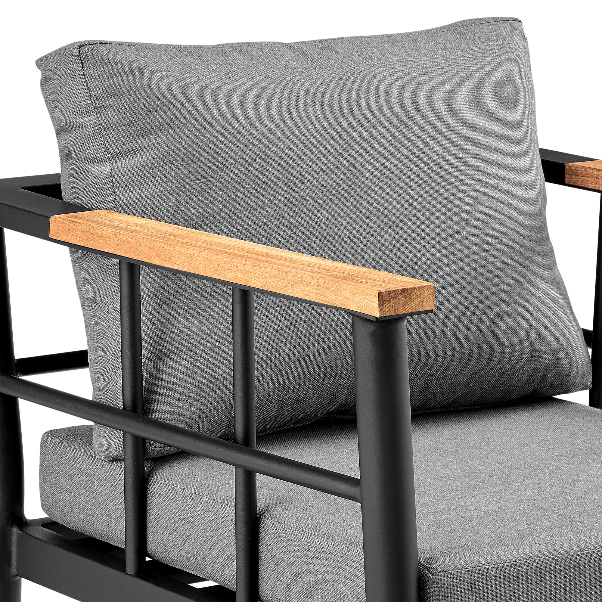 Armen Living LCEZCHBL Dining-Chairs - View #7