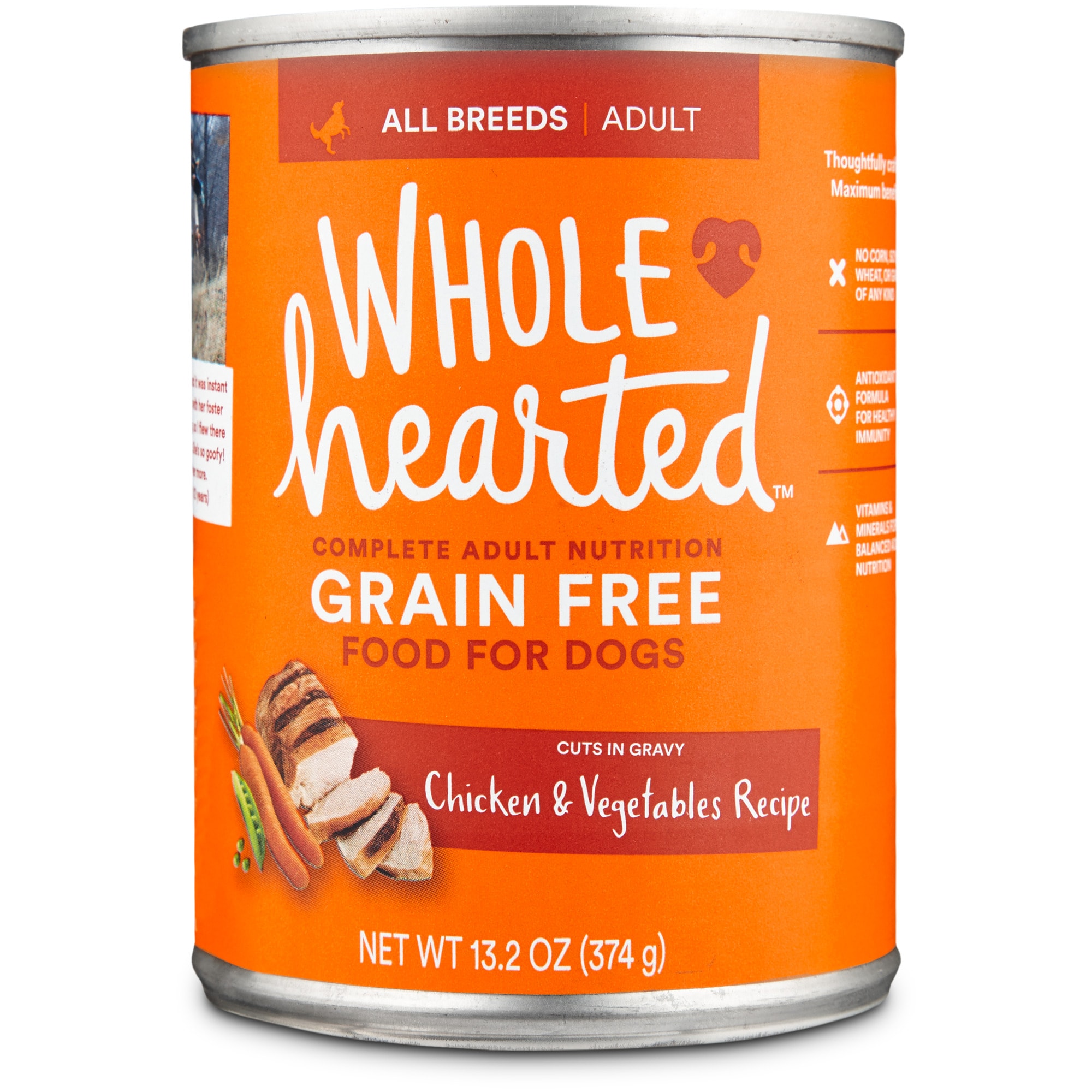 WholeHearted 2582307 Adult Chicken Dog Food 1-lb