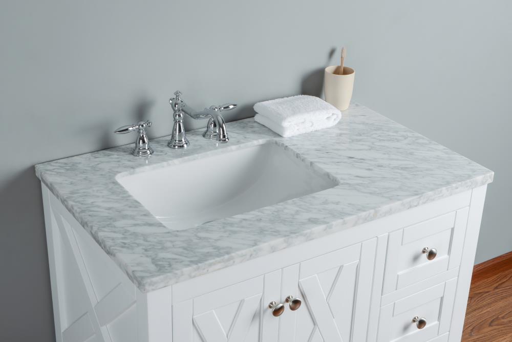 Stufurhome HD-1527W-36-CR Bath-Vanity-Combo - View #7