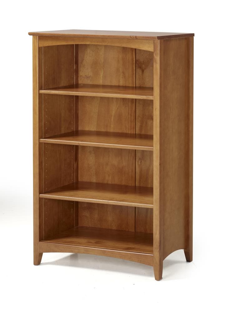 Camaflexi Shaker Style Cherry Wood 4, Real Cherry Wood Bookcase