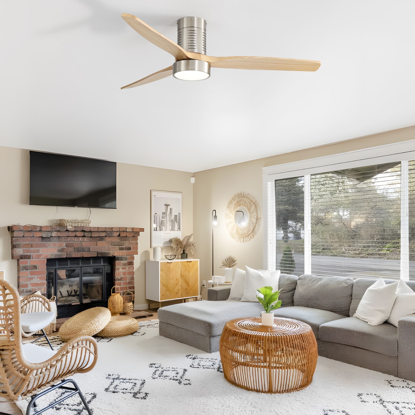 Sofucor LS-52245-SN-DC-YM-W1 Ceiling-Fans - View #5