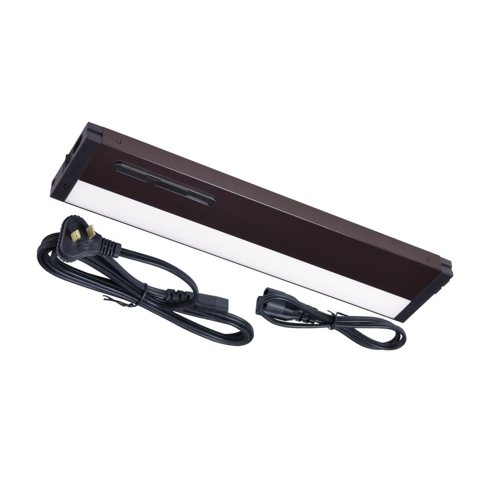 Utilitech UC1034-BR2-12LF0-U 12-in Plug-in LED Under Cabinet Light Bar Light
