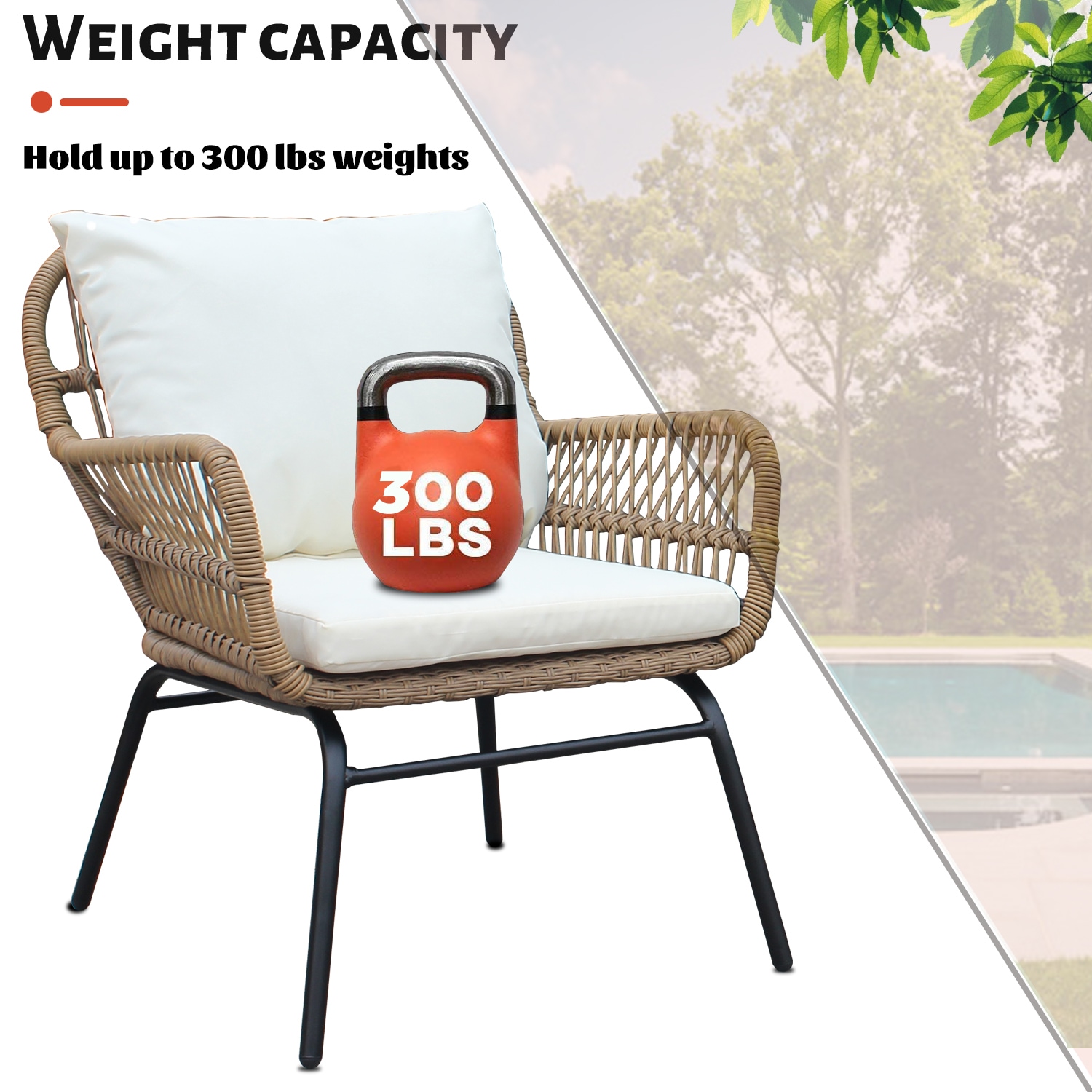 Flynama YC-V-W640-S00004 Patio-Conversation-Sets - View #3