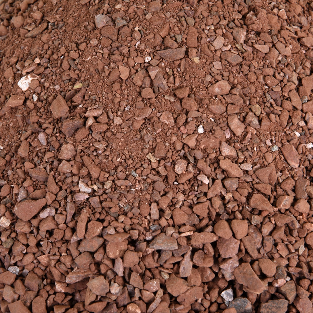 Yard Elements 02-0167 1000 Pound(s) 1000-lbs. Red Mini marble chips ( 0.5-in Rock Size )
