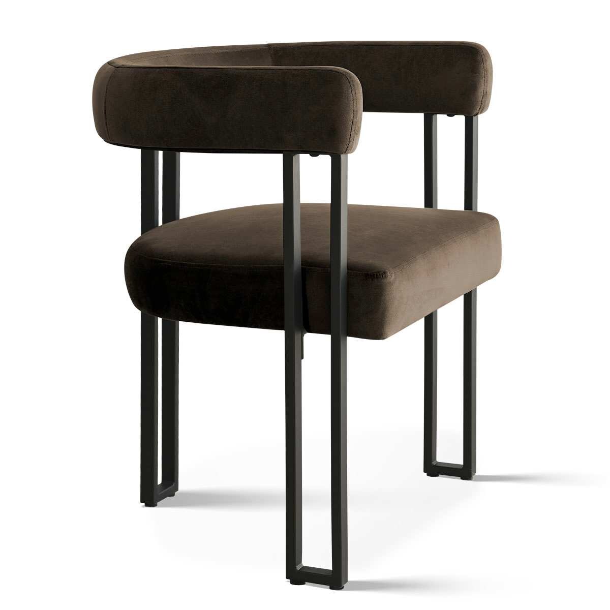 Maison Boucle MIA-VELEVT-MINK8 Dining-Chairs - View #4