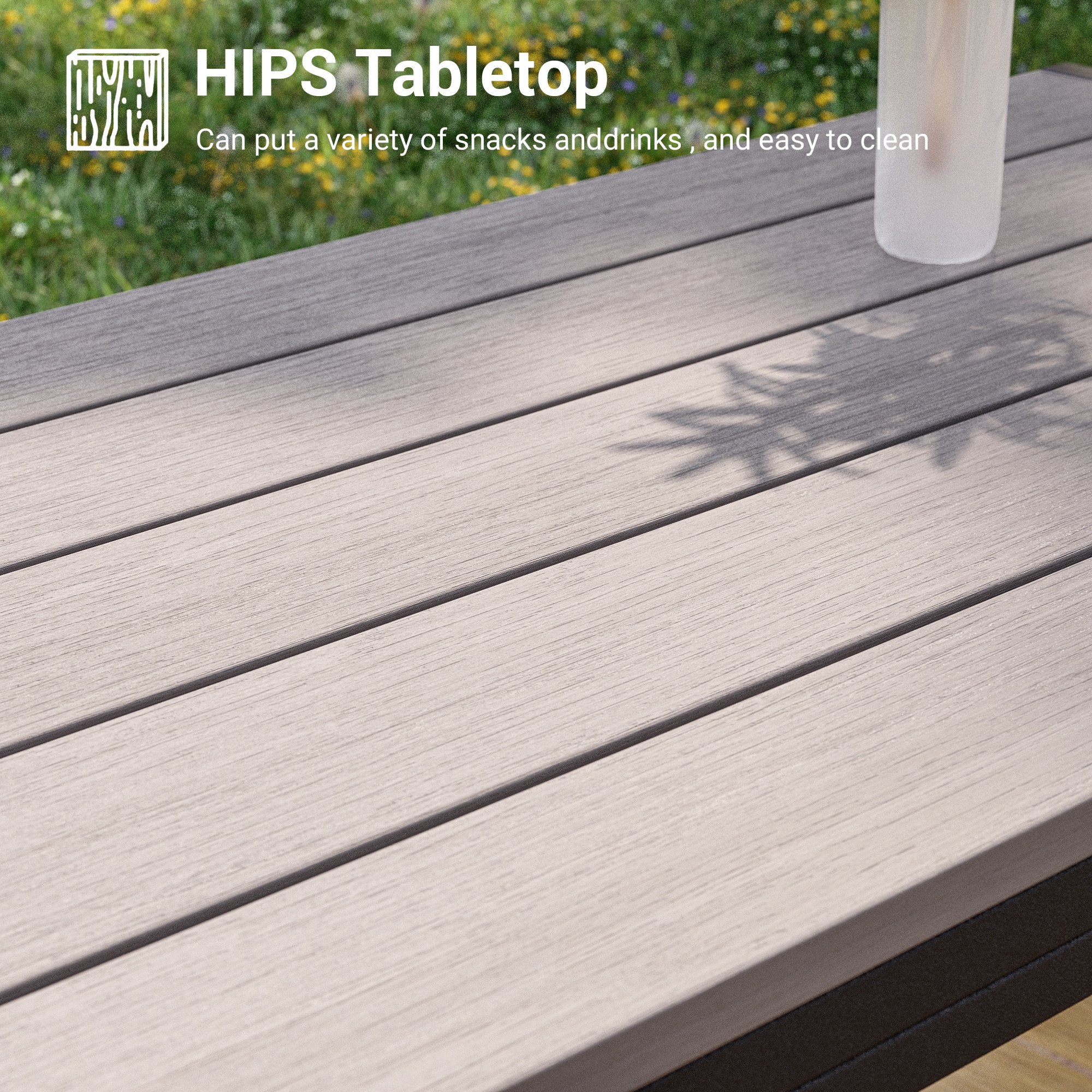 ACEGOSES LW-115T1-GY Patio-Tables - View #4