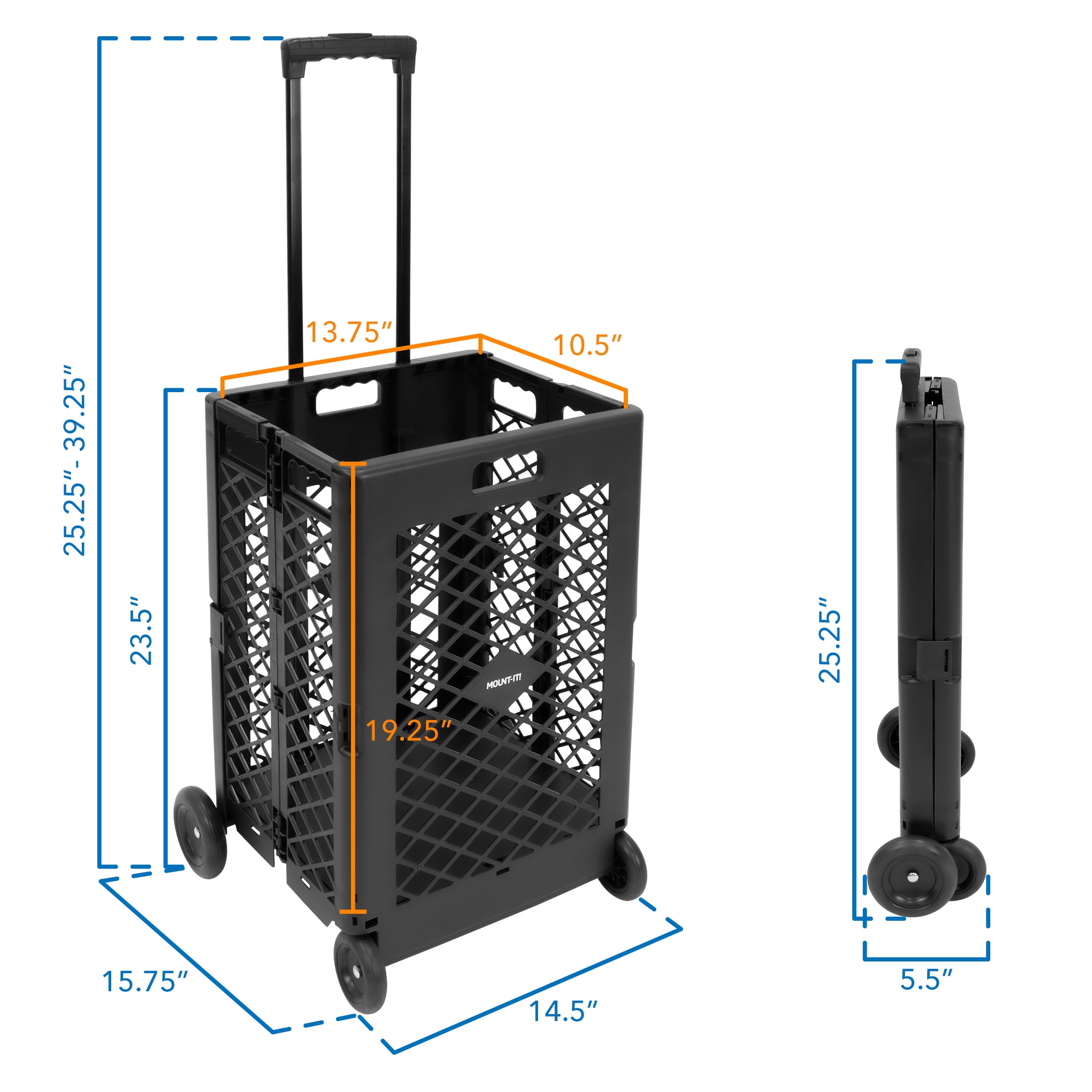 Mount-It! MI-906 Hand-Truck-Dollies - View #9