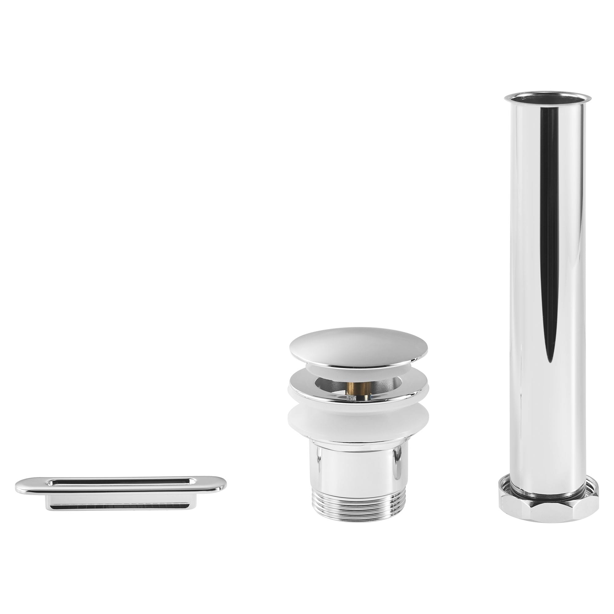 American Standard 1582000.002 Chrome Chrome Drain/overflow kit Drain with Brass