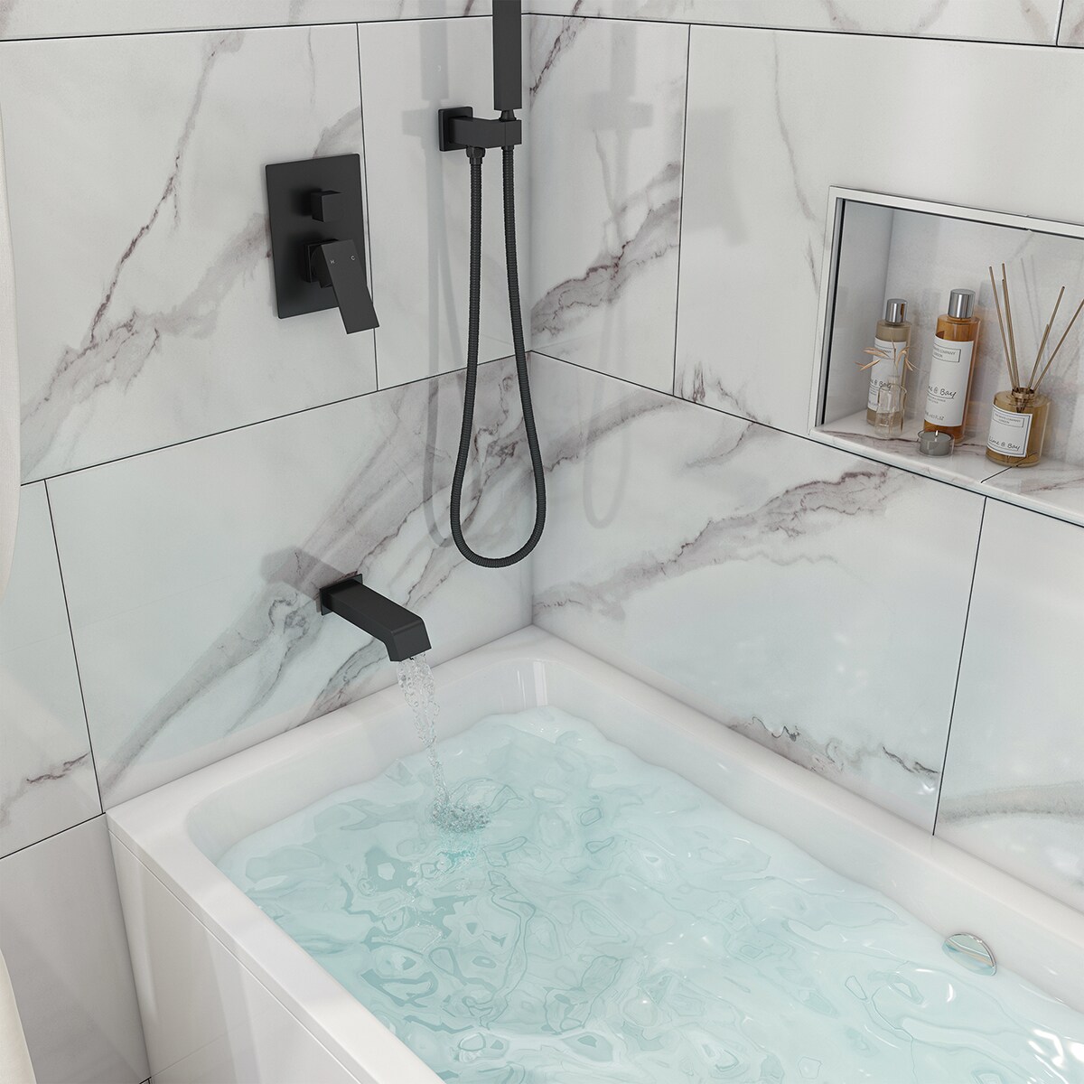 Mondawe AM-S008AC-10MB Showerhead-Bar-Panels - View #4