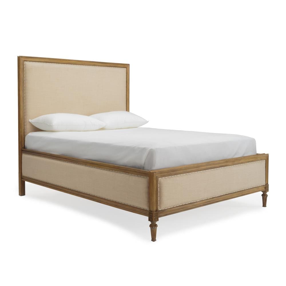 Wood Dark Brown Oxford Bed, For Home & Hotel, Size: Queen & King Size