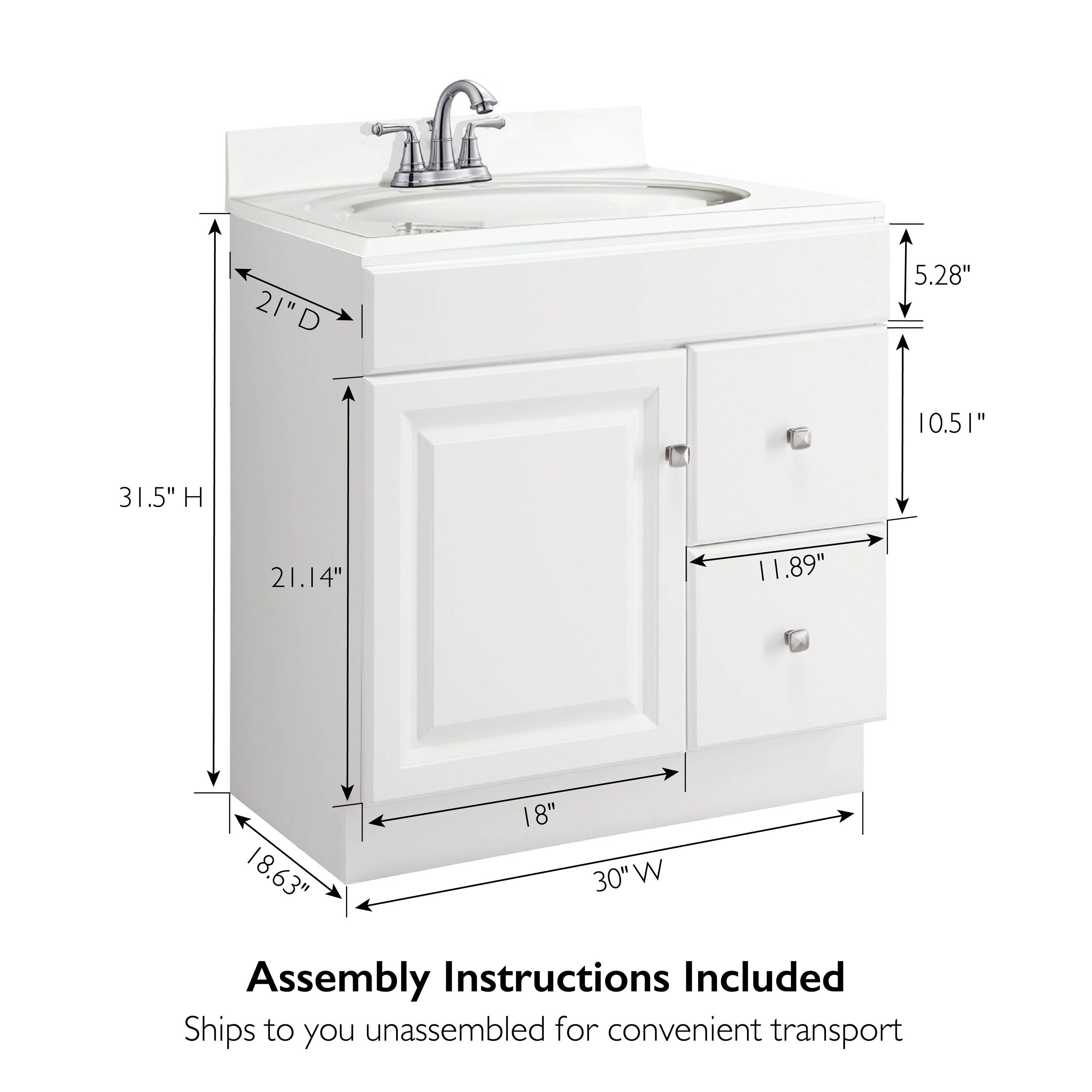 Design House 597211 vanities - View #2