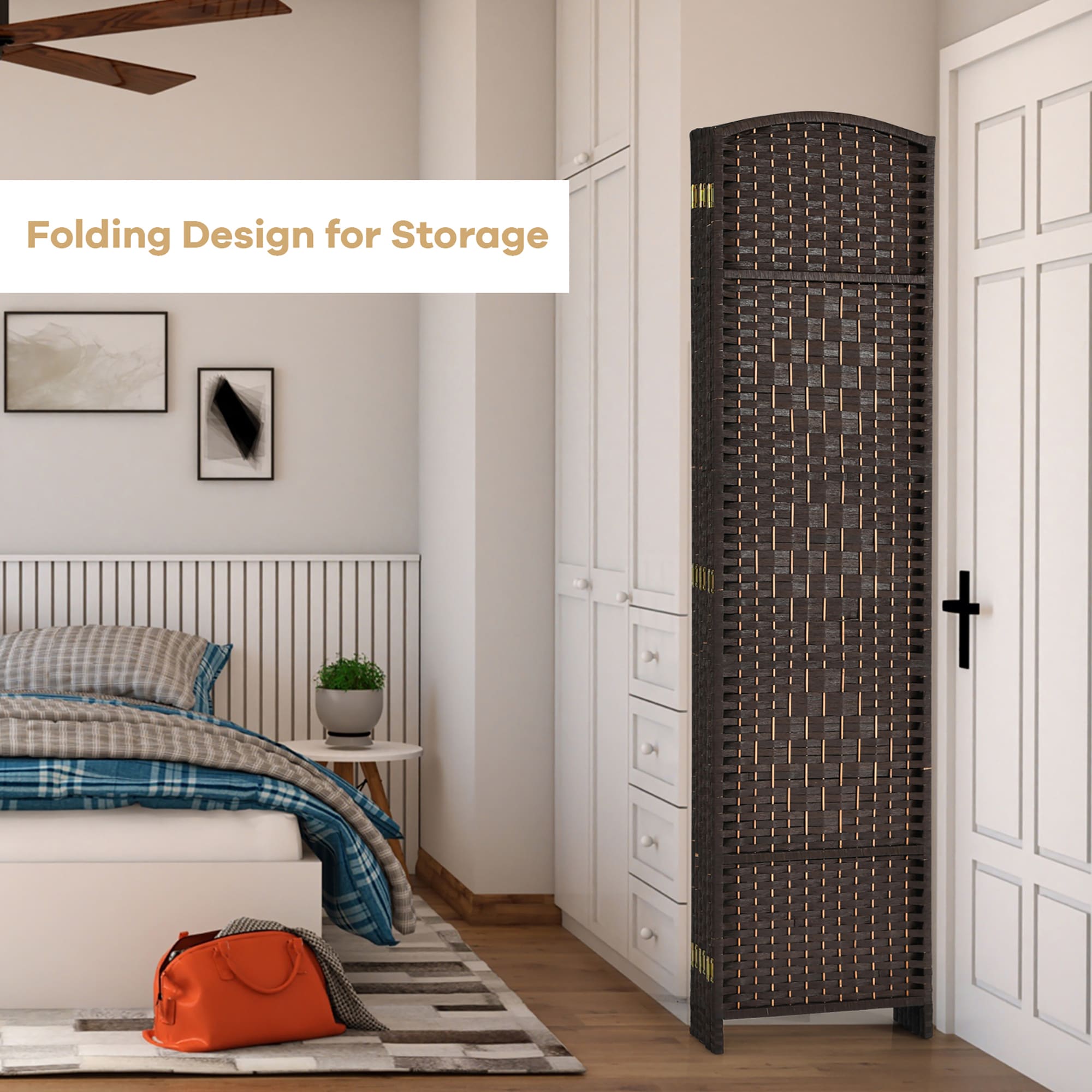 Costway SXL00109 Indoor-Privacy-Screens - View #9