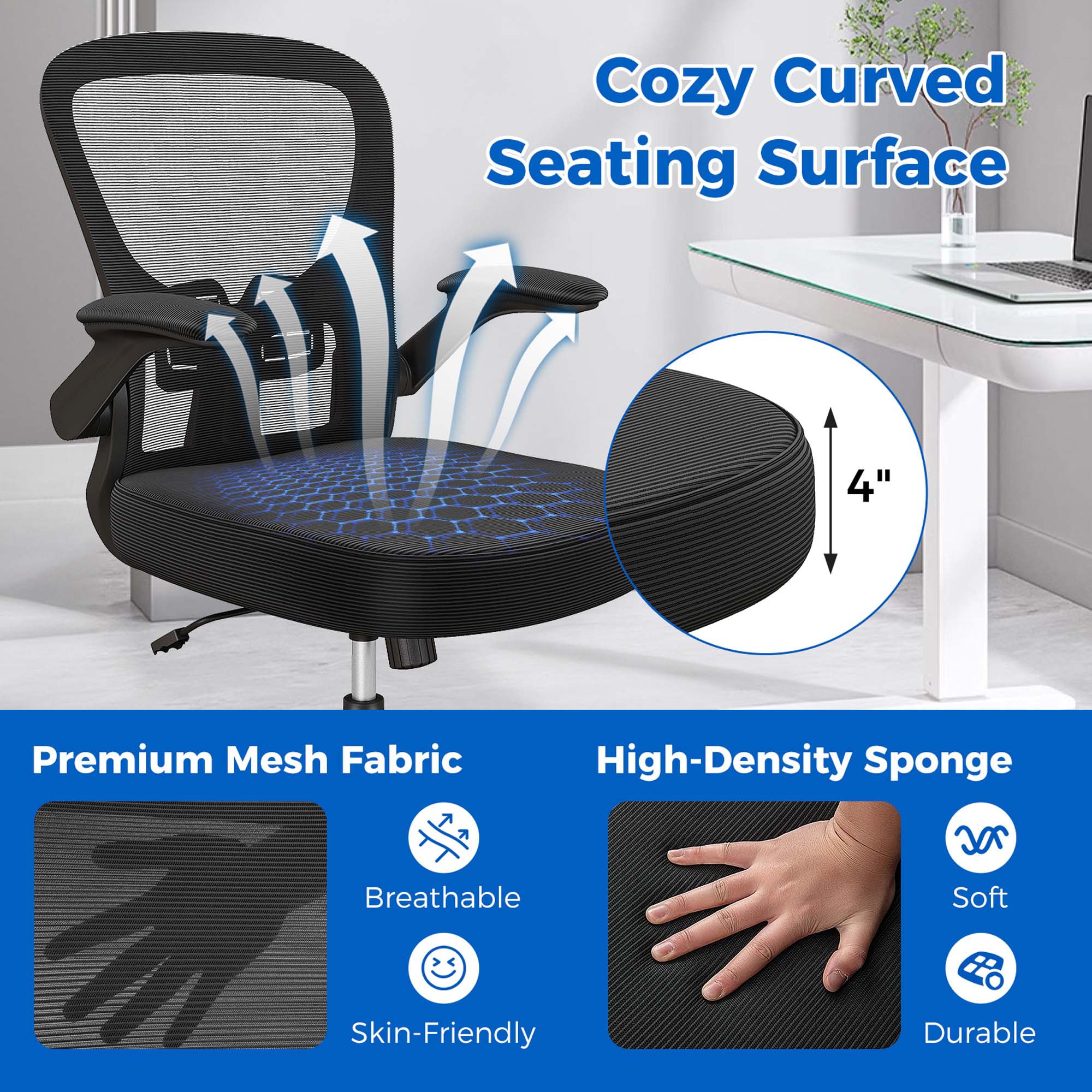 Costway HCST01706 Office-Chairs - View #6