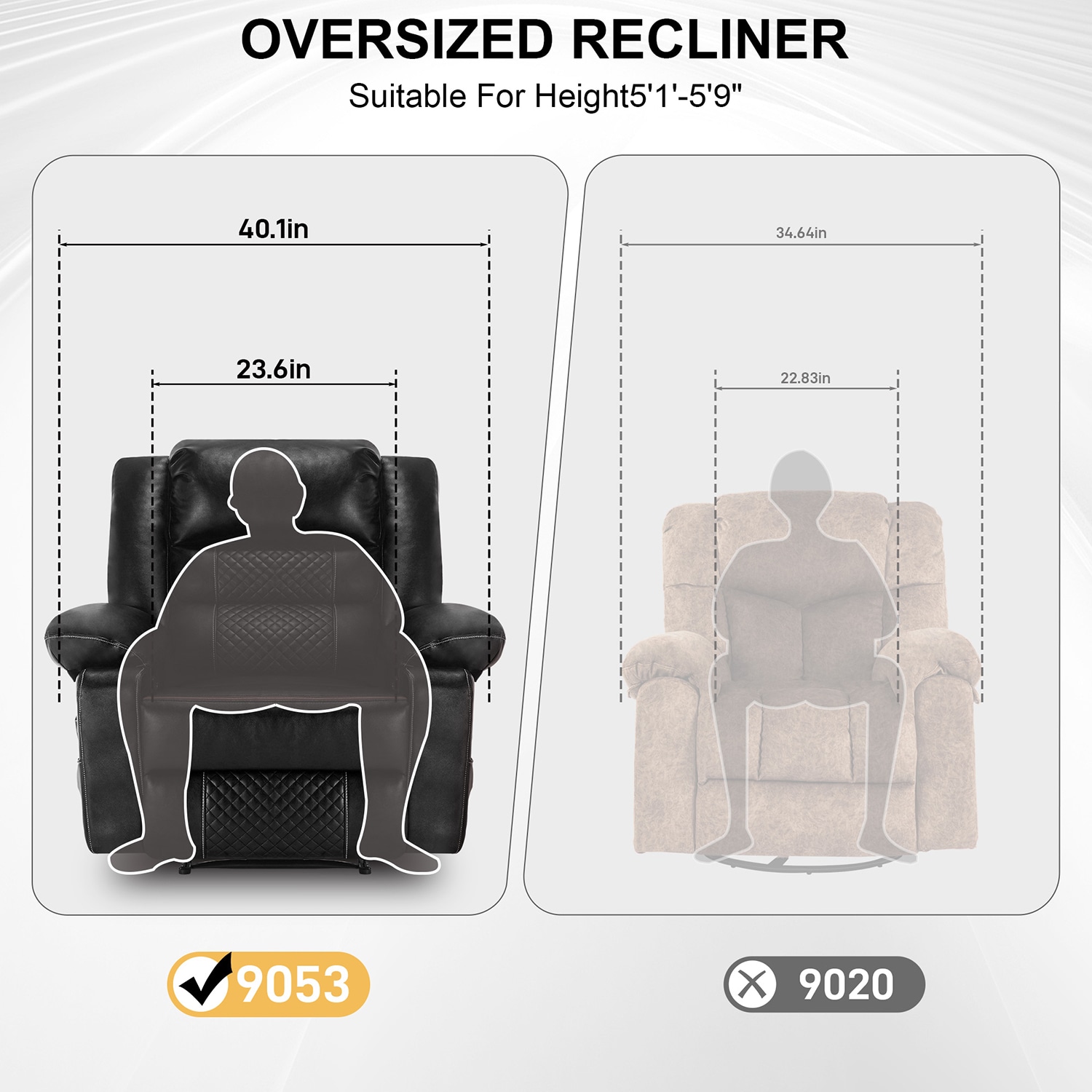 GZMR GZ-W23583 recliners - View #11