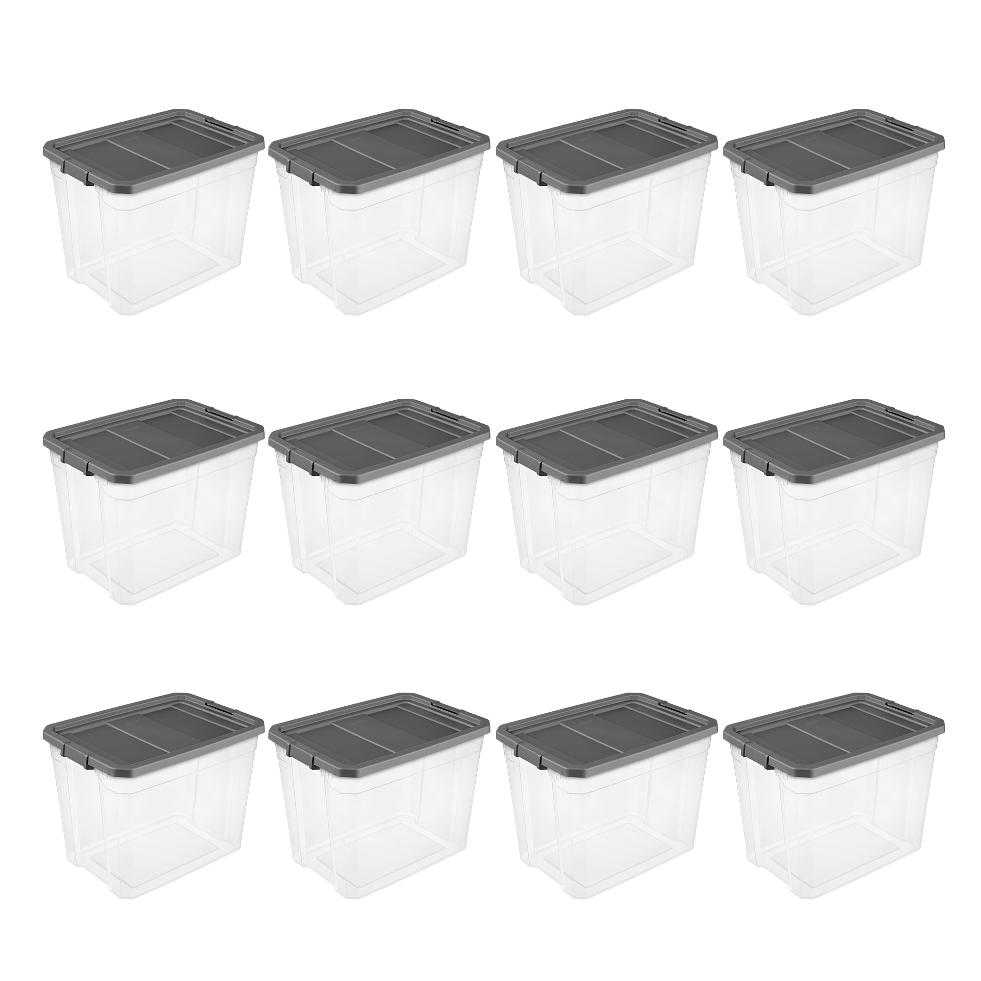 Sterilite Storage Bin with Carry Through Handles - Clear, 1 ct - Smith's  Food and Drug
