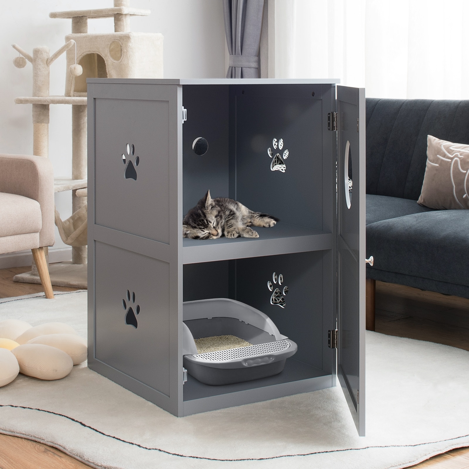 Forclover CJW-LBV01GR Litter-Boxes - View #9