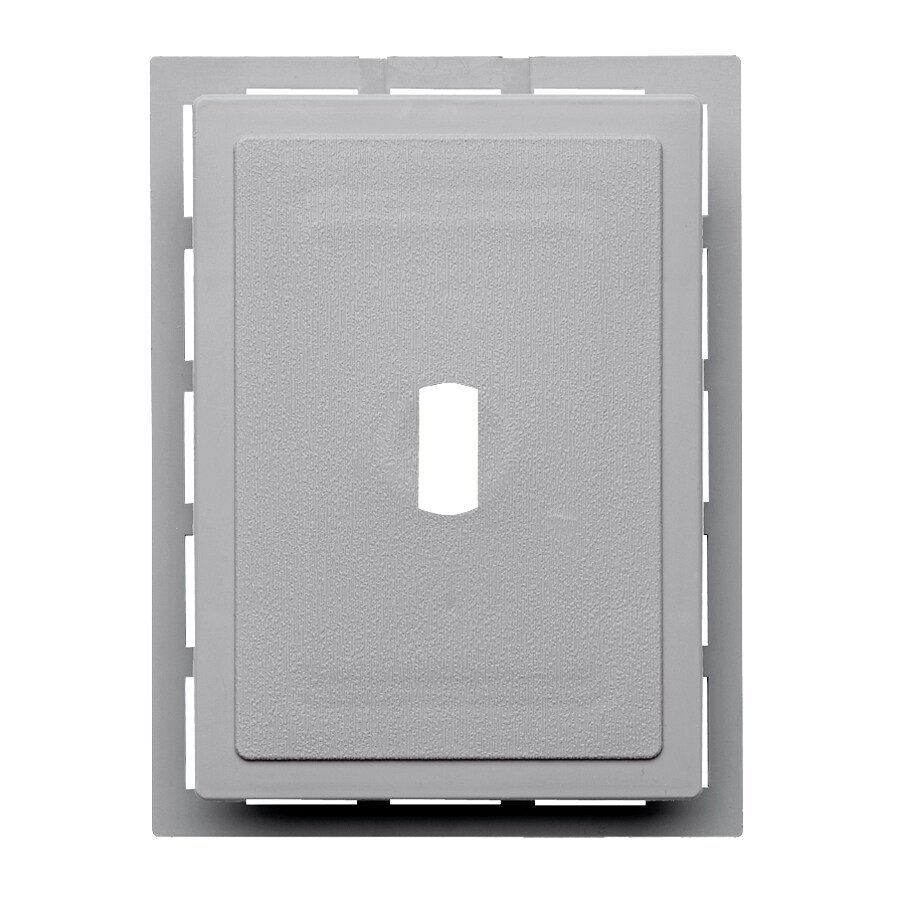 Ply Gem 243806 6-in x 0.875-in Flint Vinyl Universal Mounting Block