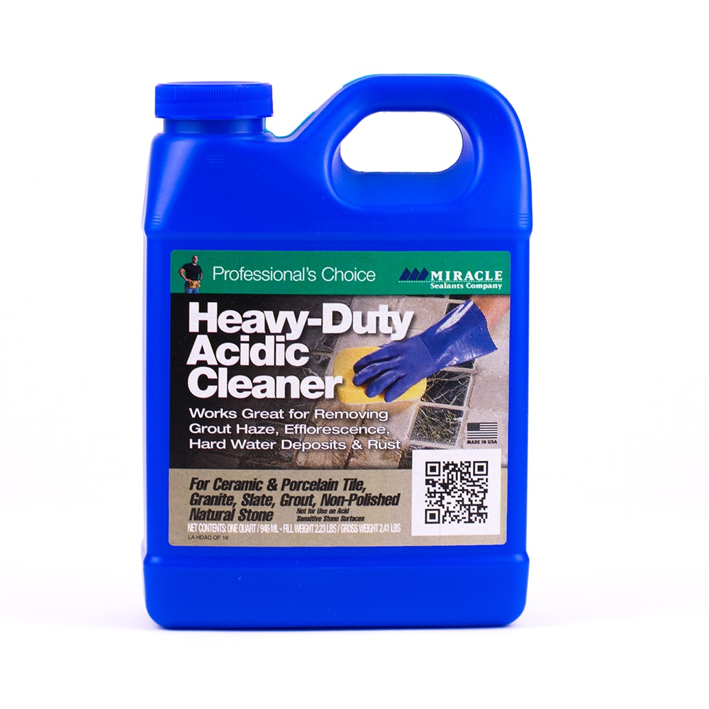 Quick Clean Acidic Tile & Grout Cleaner