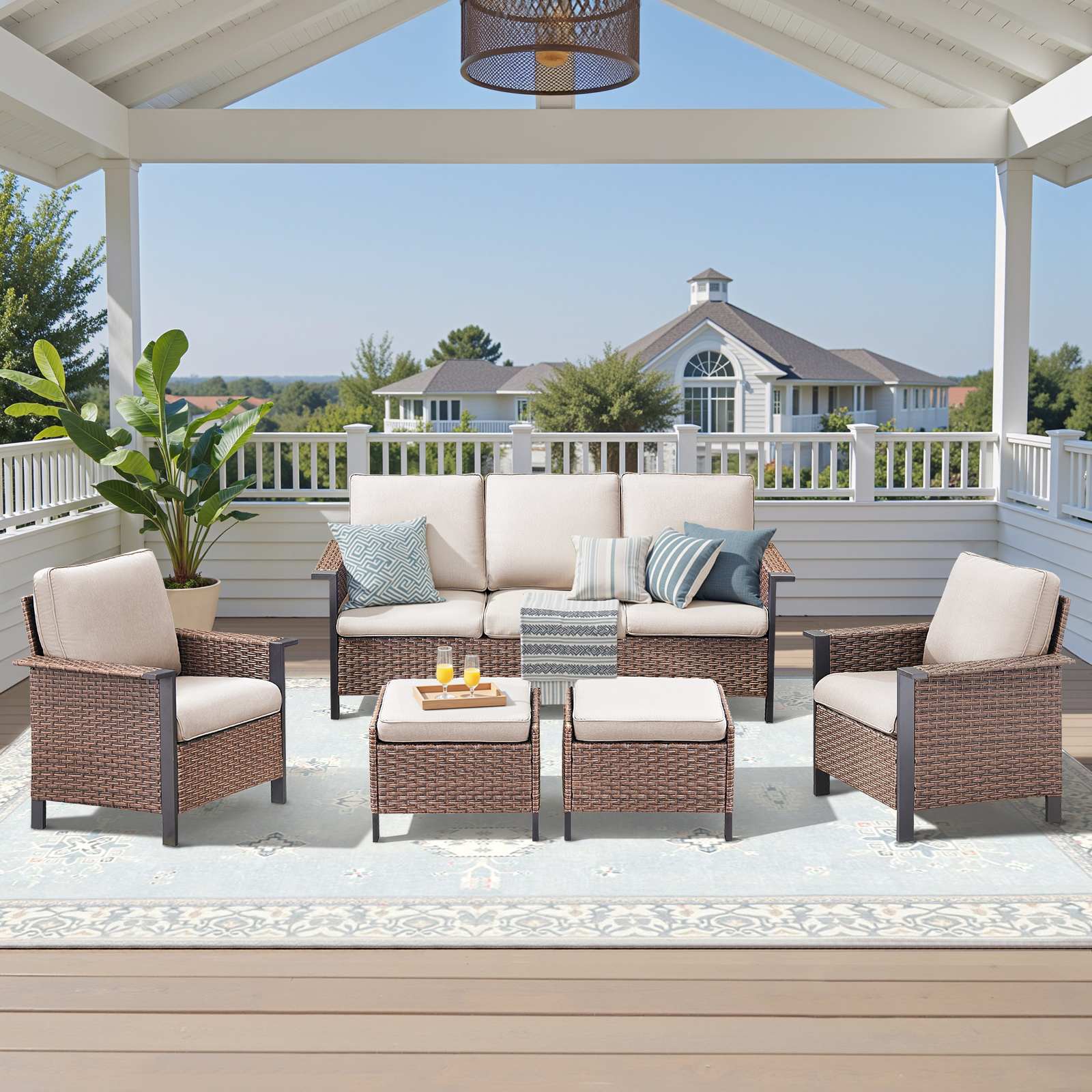 Rilyson LMSW0192118BG Patio-Conversation-Sets - View #10