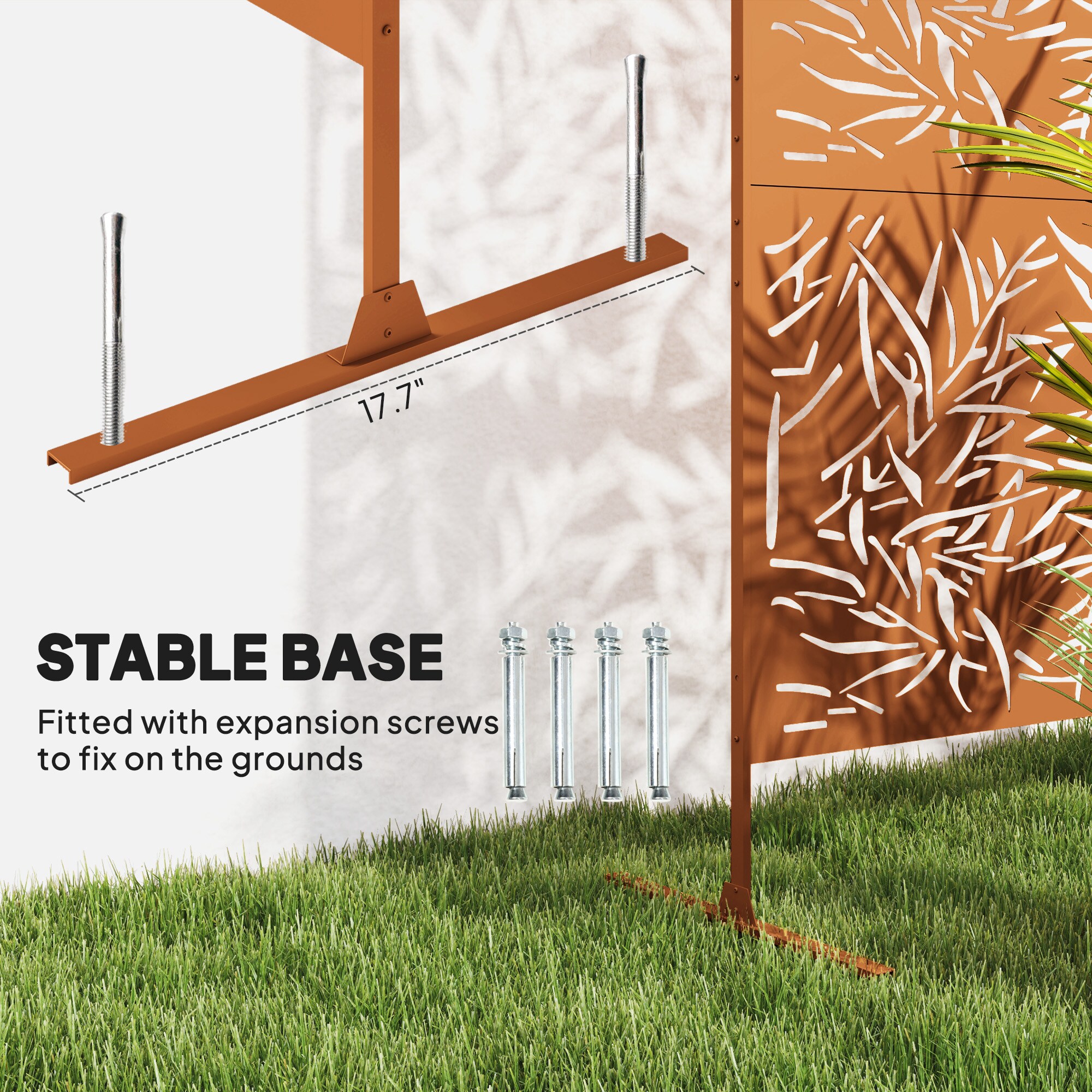 Outsunny 84J-043V00BN Outdoor-Privacy-Screen - View #5