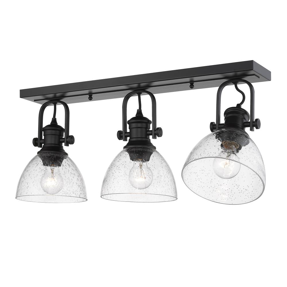 Golden Lighting 3118-3SF BLK-SD flushmounts - View #2