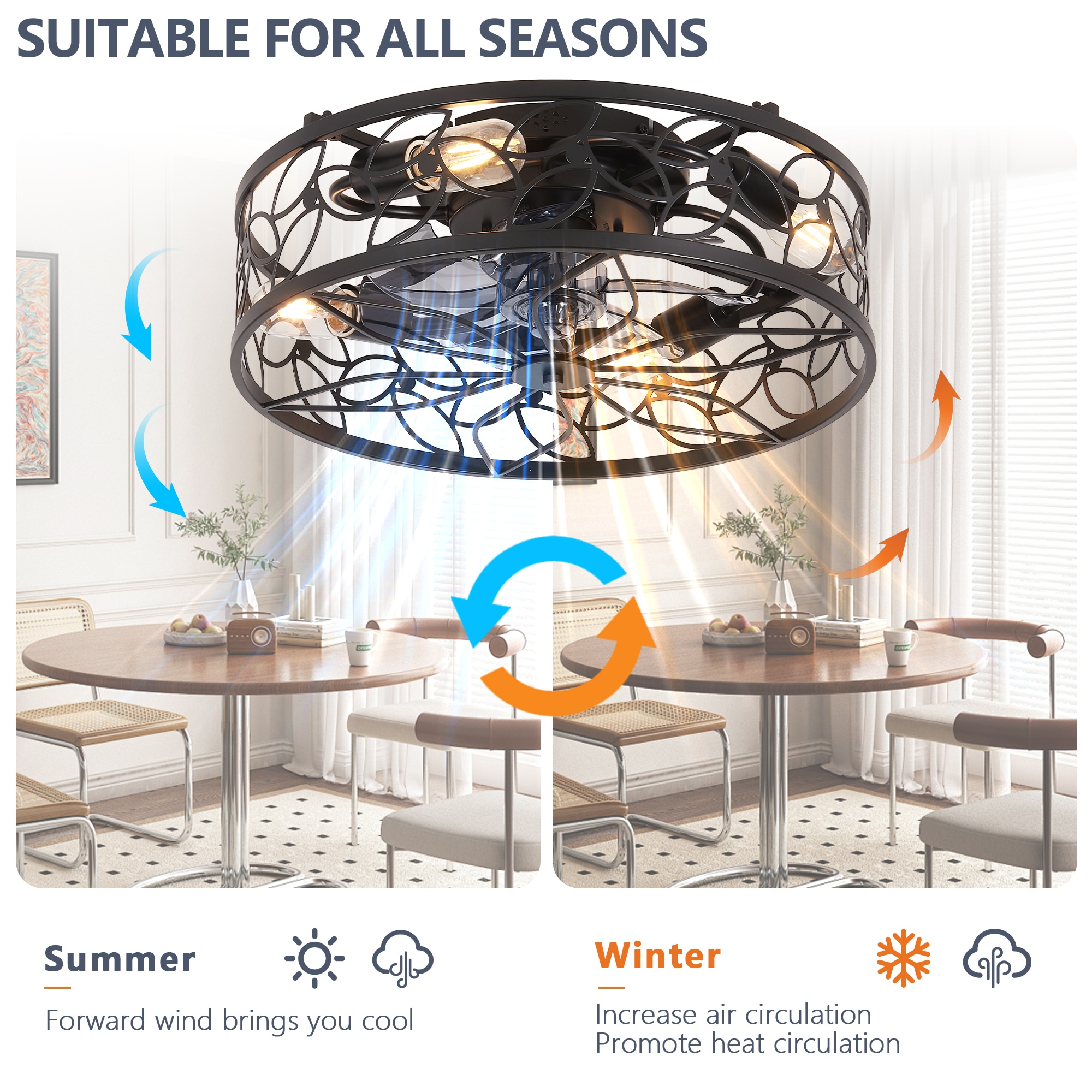 Fun Orange FUNS2CF01 Ceiling-Fans - View #4