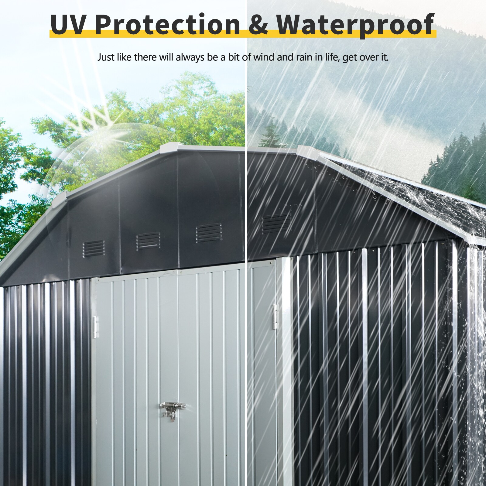 Xspracer ML-OS540WS Metal-Storage-Buildings-Sheds - View #3