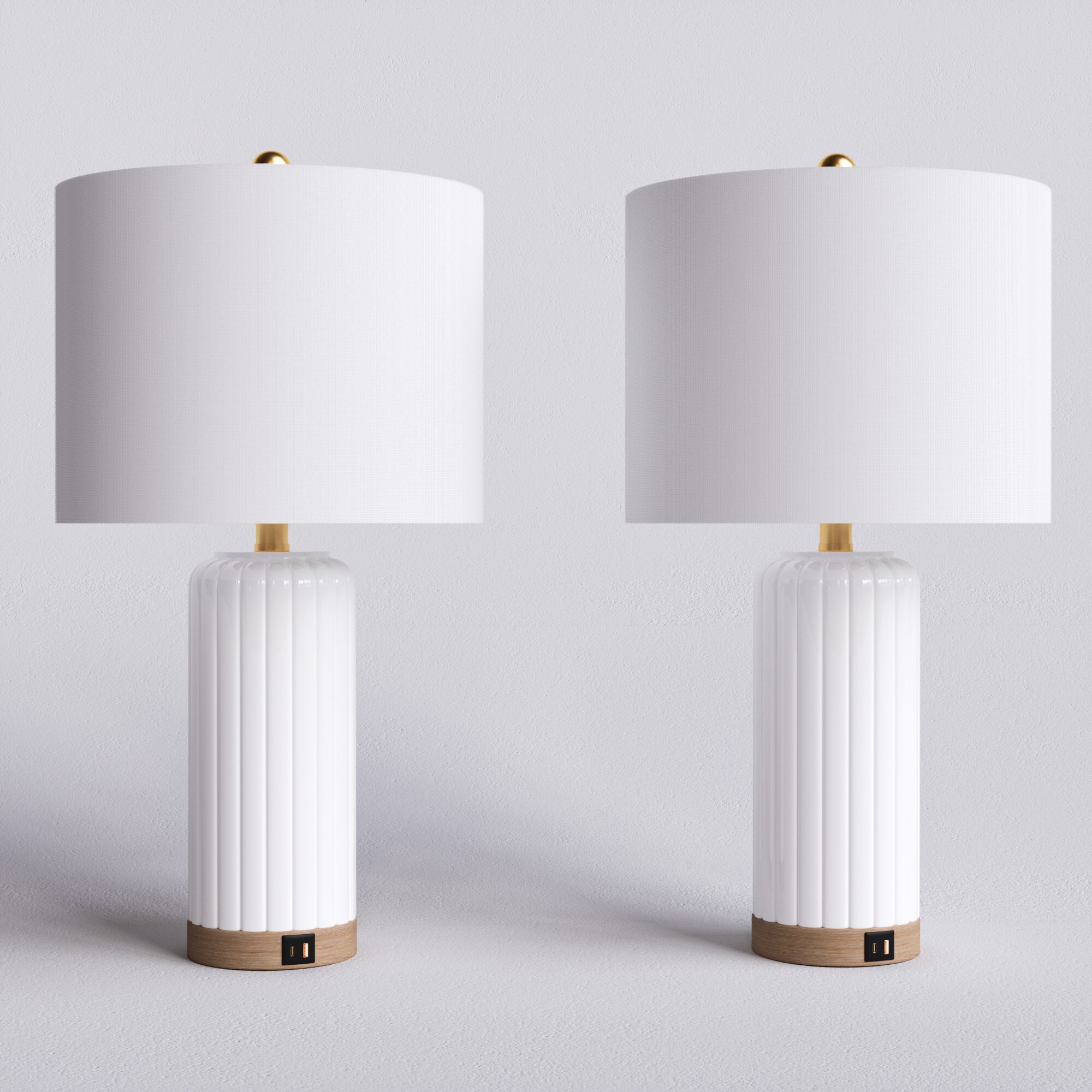 Maxax T236-WH Table-Lamps - View #4