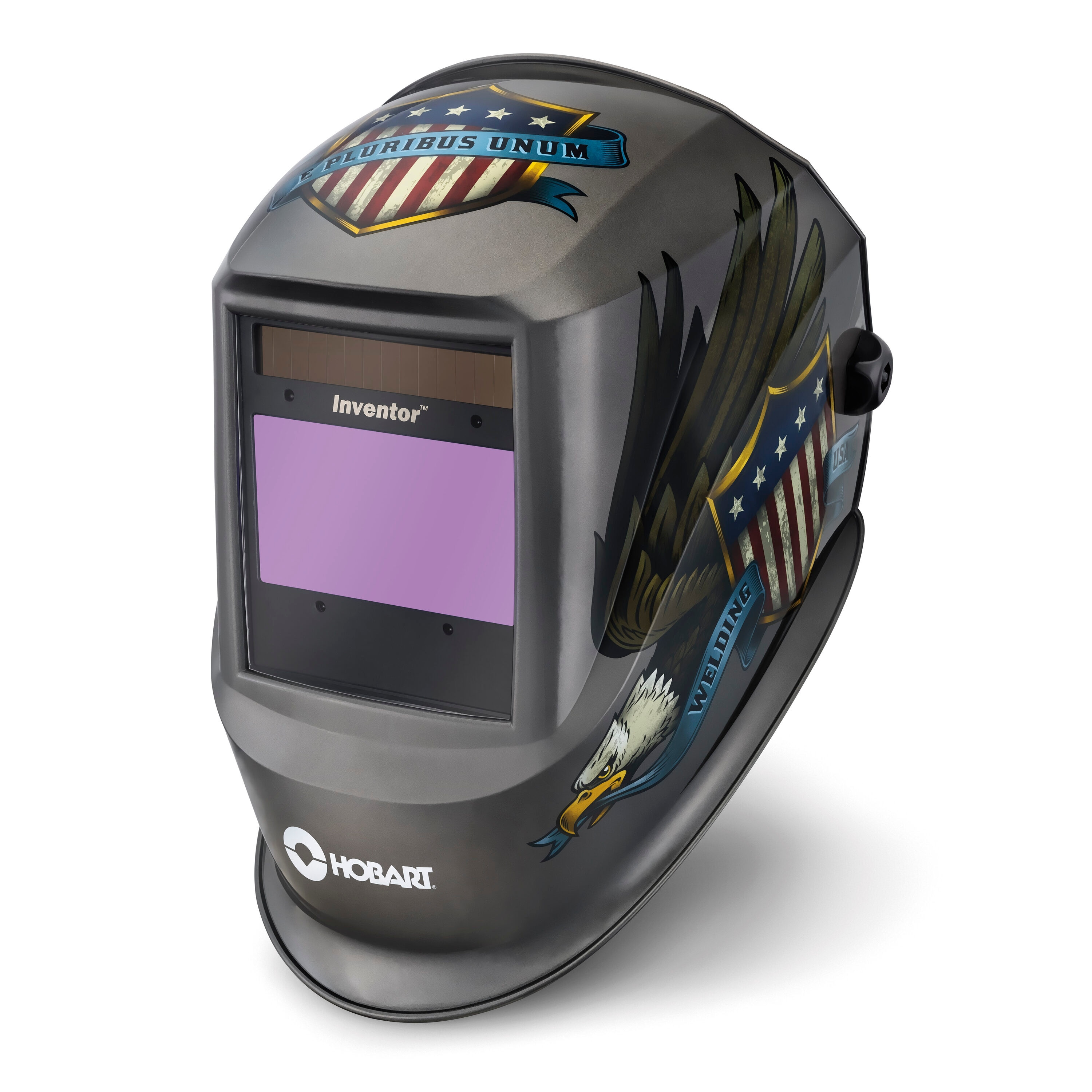 Hobart Auto Darkening Variable Shade Silver Blue Welding Helmet 770873 Sansujyuku sansujyuku.com