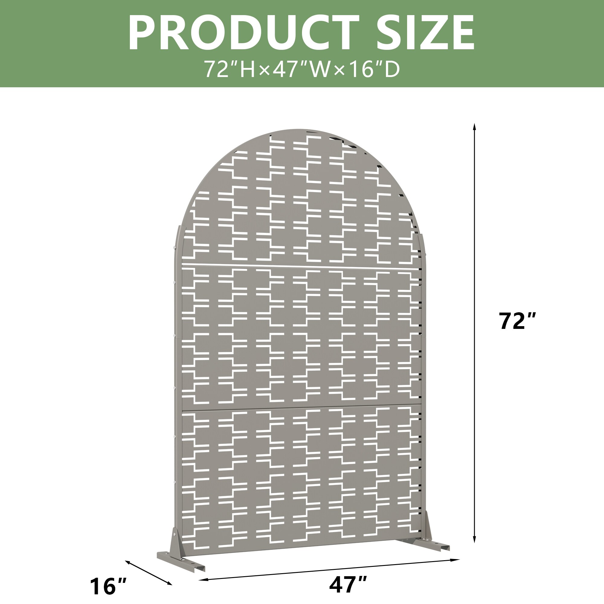 Wooakway L20609-604A49 Outdoor-Privacy-Screen - View #7