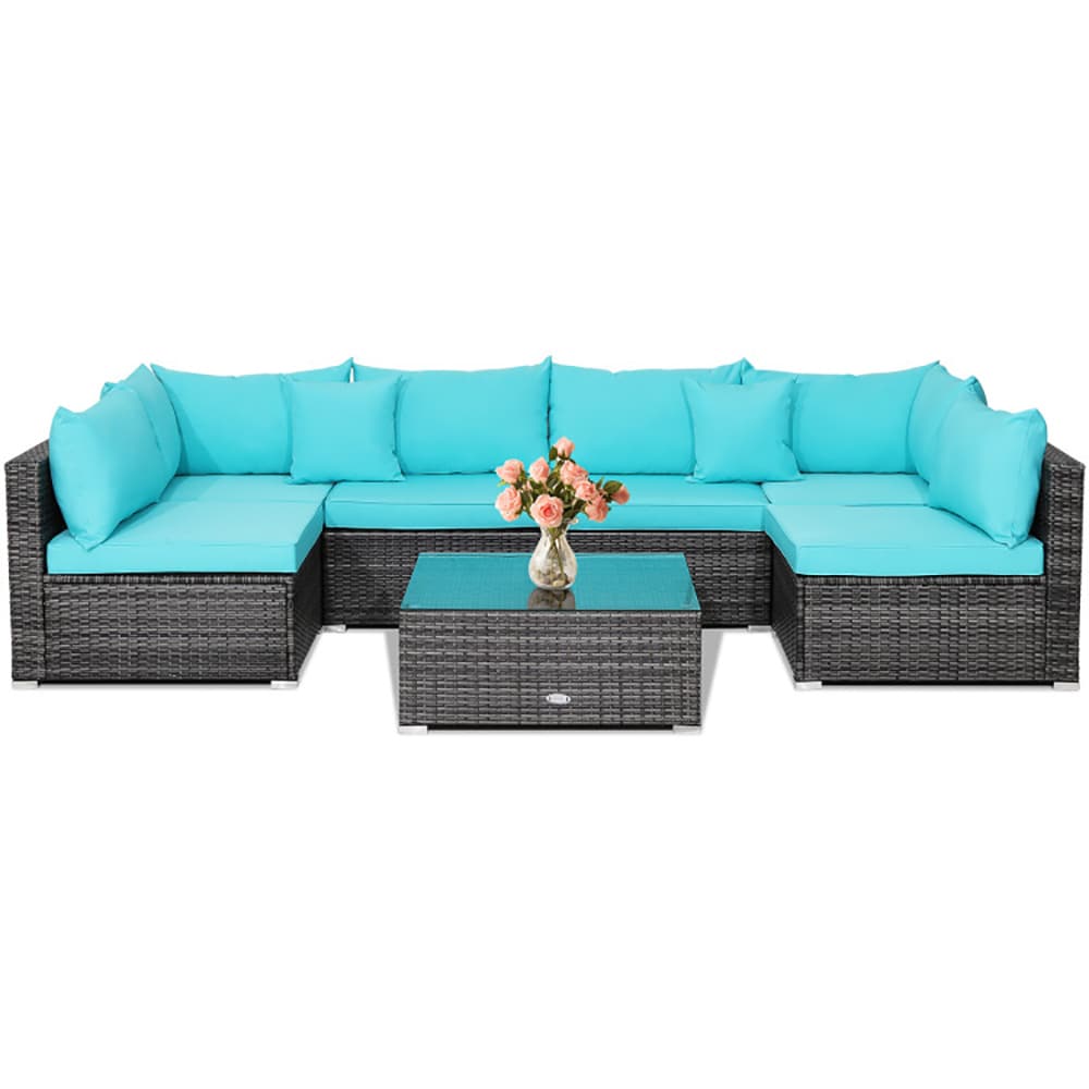CASAINC CN7102-4-RE Patio-Conversation-Sets - View #2