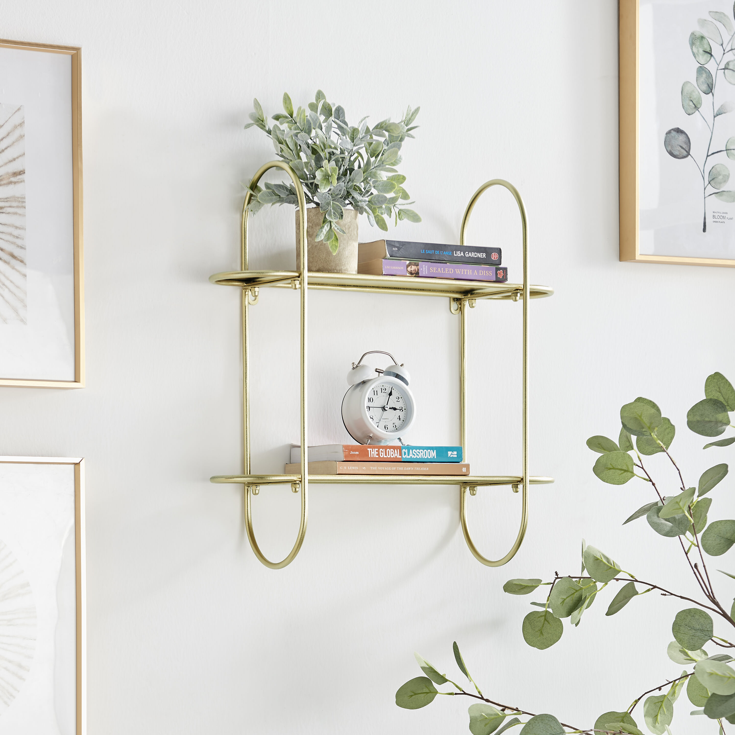 Danya B. FHB3752GLD Wall-Mounted-Shelving - View #10