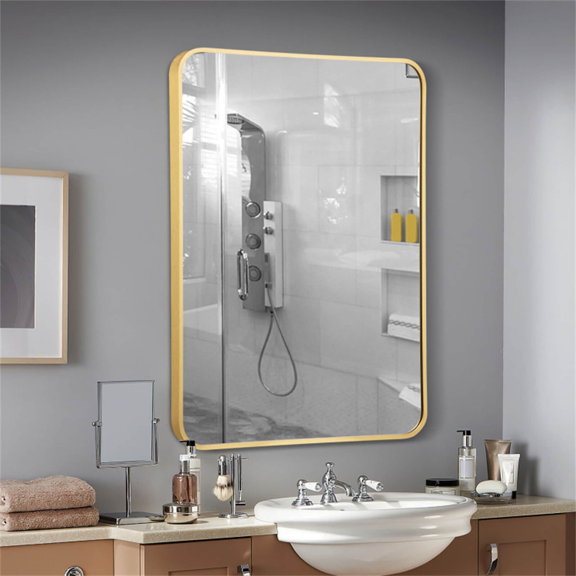 BABOOM BOM-10611GD-CO Framed-Bath-Mirrors - View #8
