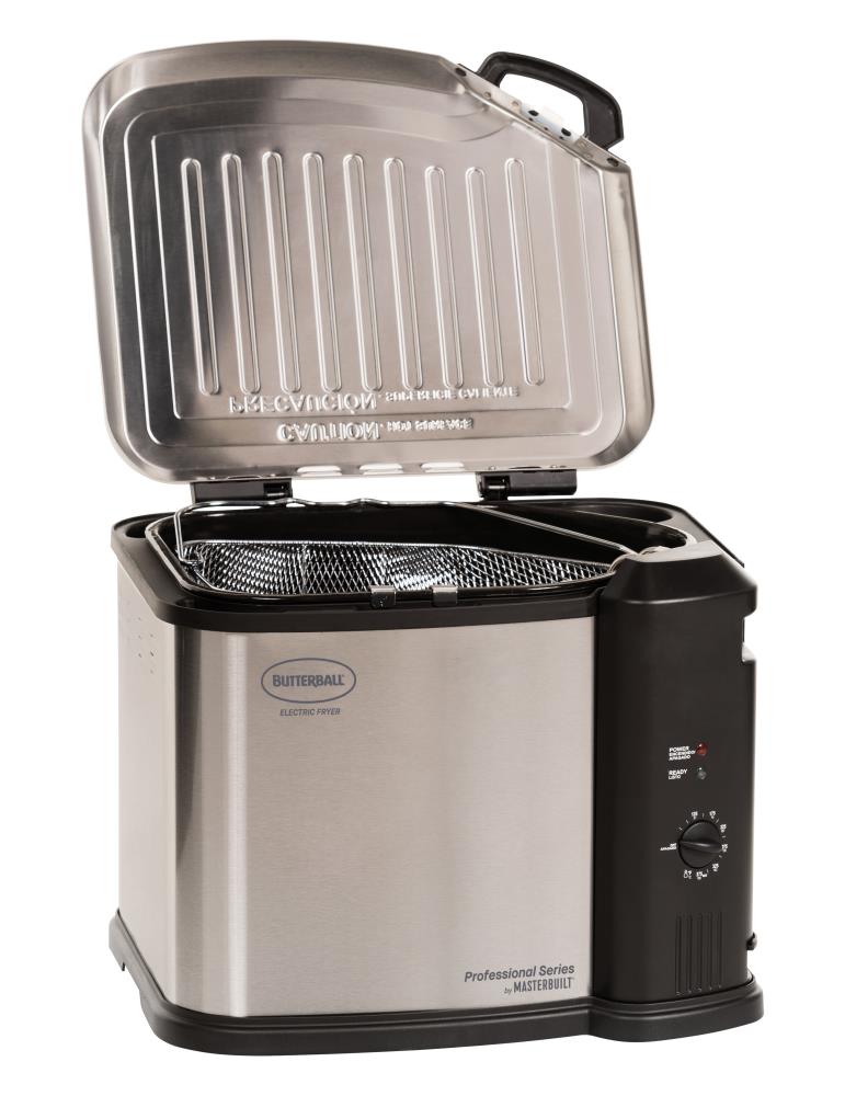 Masterbuilt 10L XL Electric Fryer, Boiler and Steamer Ignition Turkey Fryer  in the Turkey Fryers department at