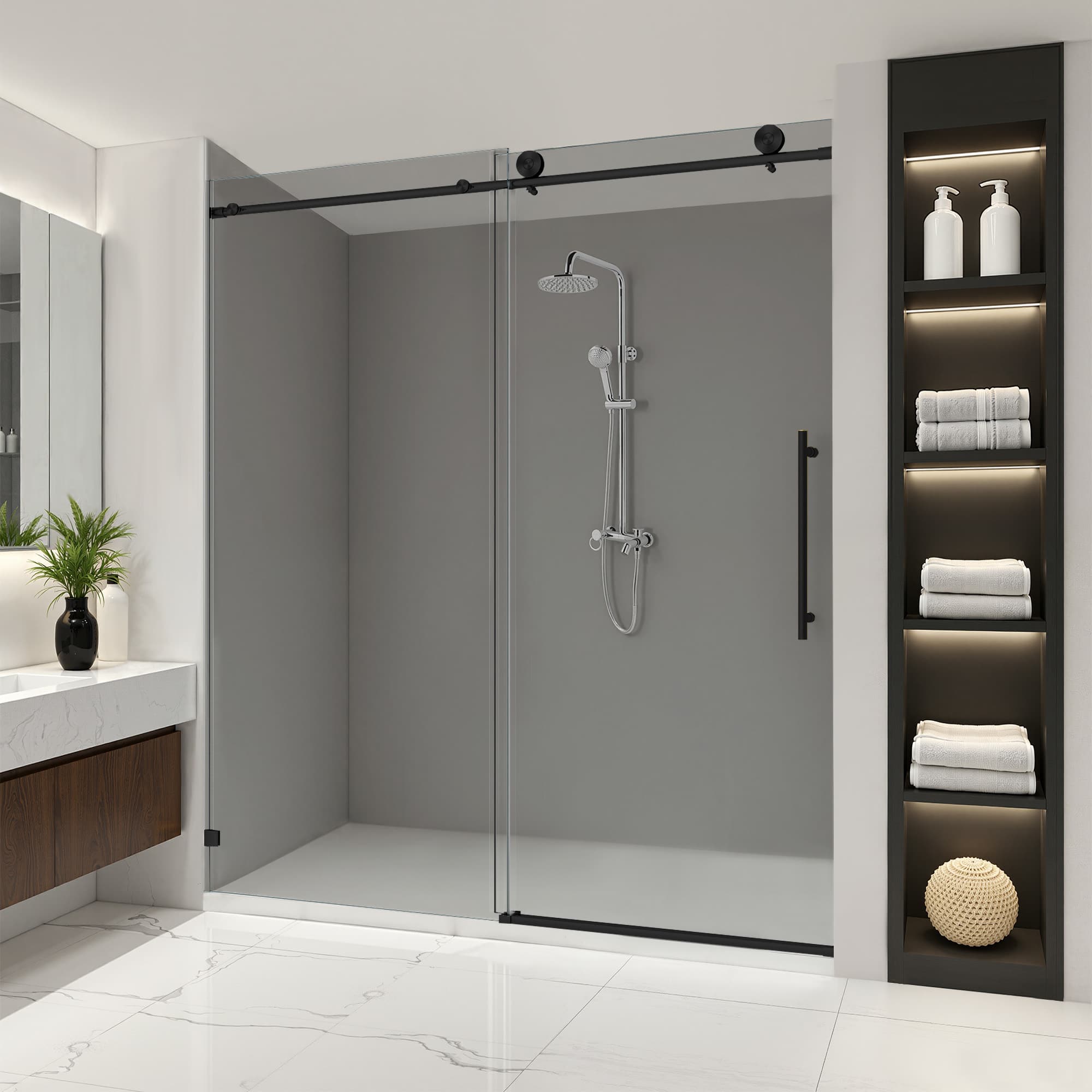 Misty Moon LW0406-CLN-LYM-5 Shower-Doors - View #2
