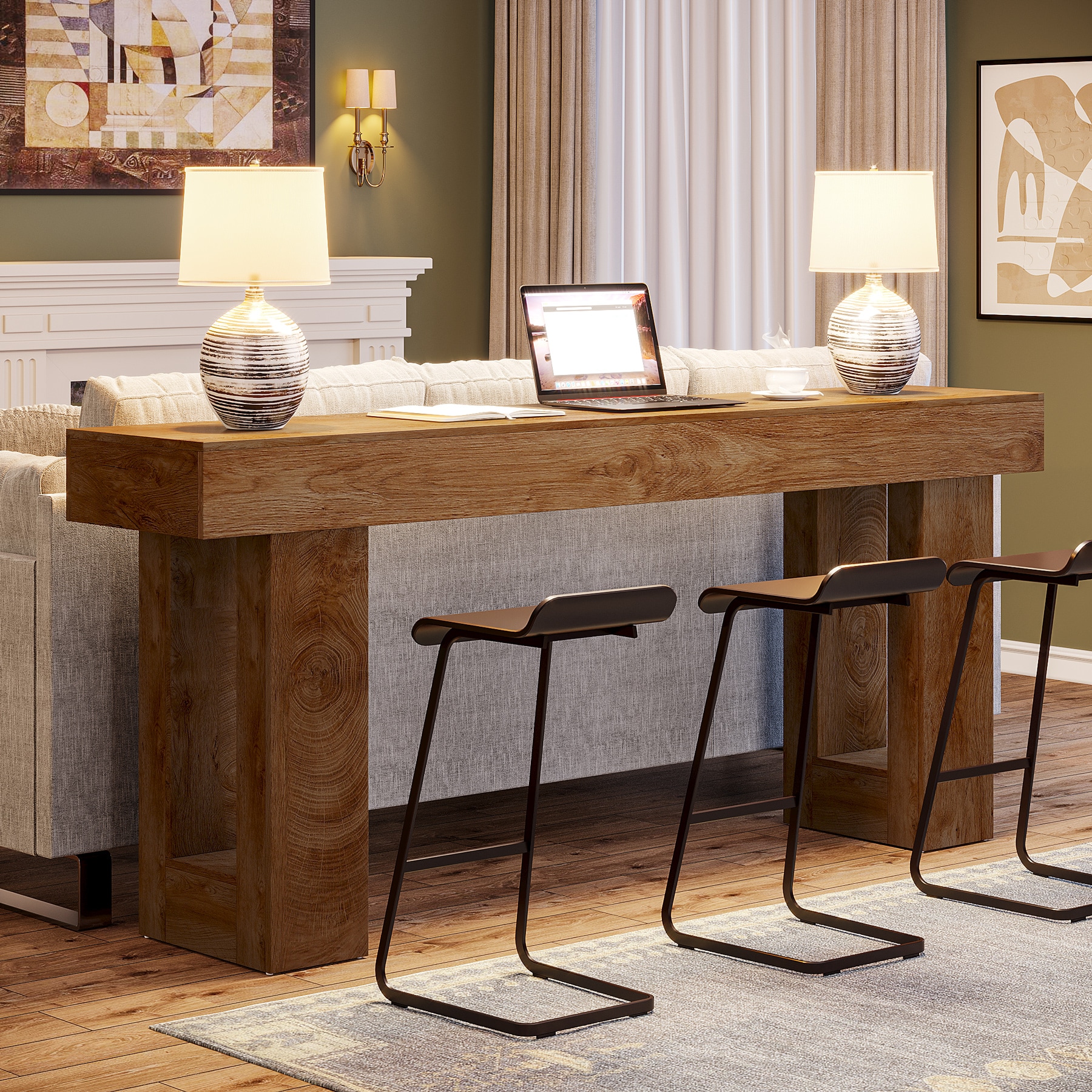 Tribesigns LWFD-JW0908 Console-Sofa-Tables - View #4