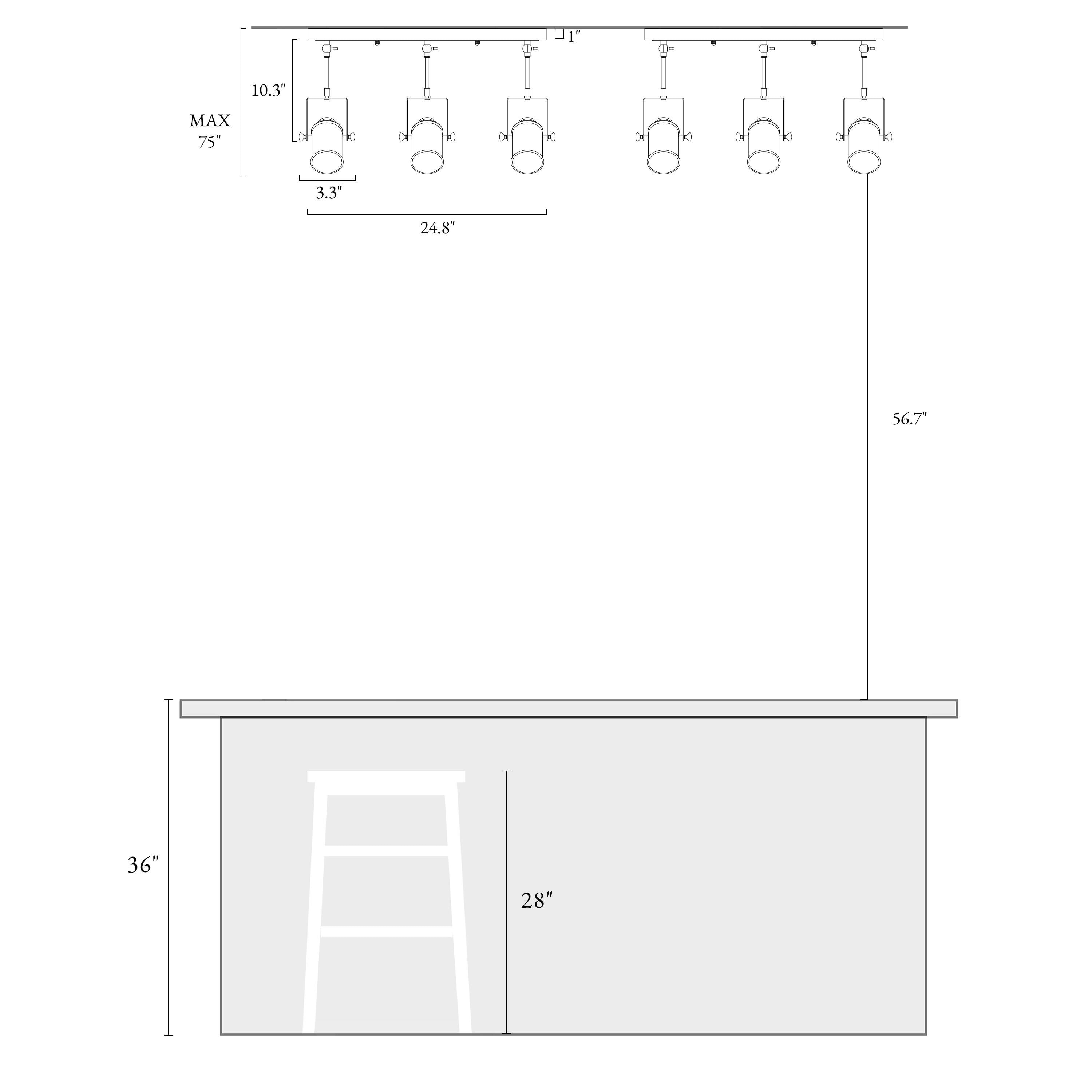 LNC A03185 Track-Lighting-Heads - View #7