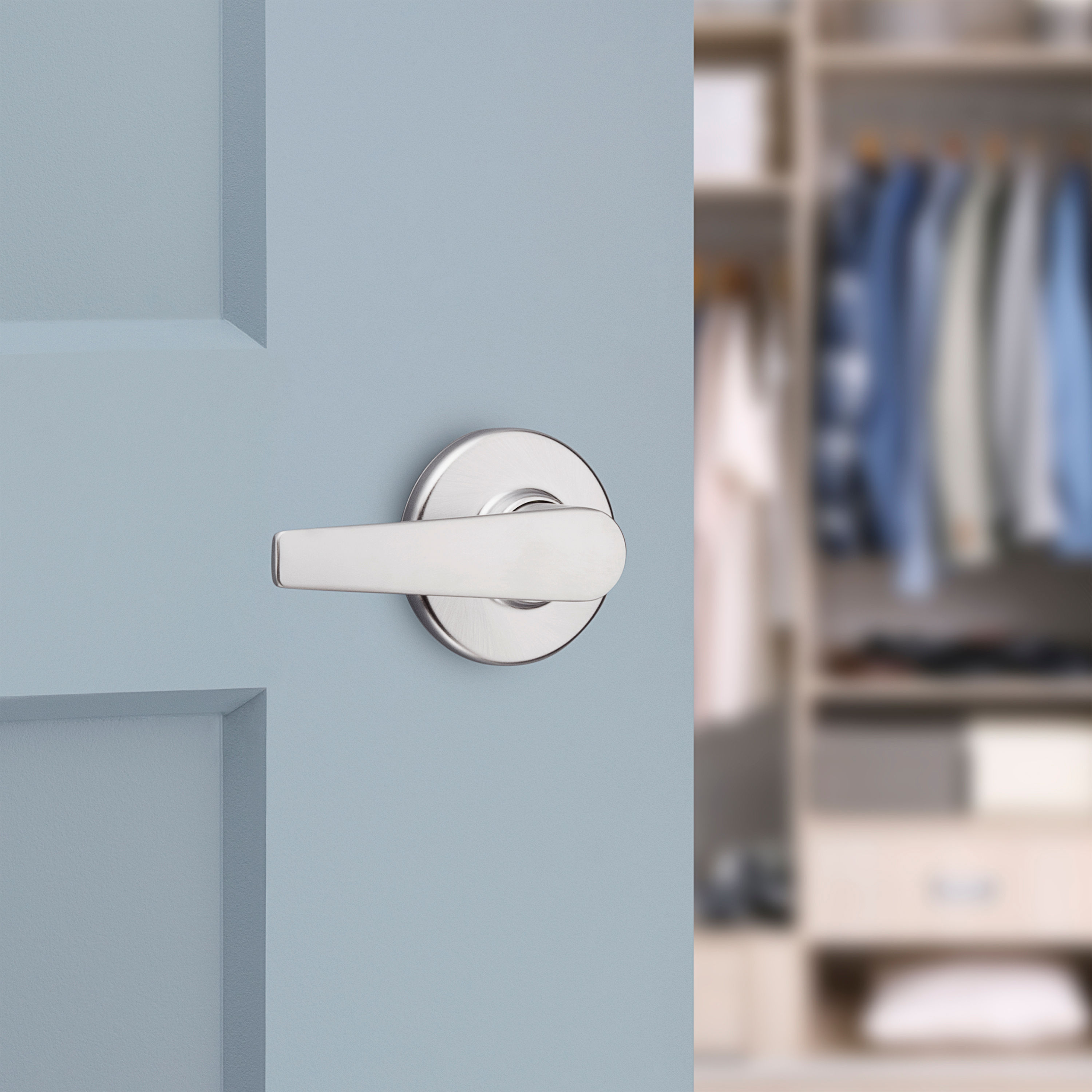 Kwikset 488DL 26D CP Door-Handles - View #2