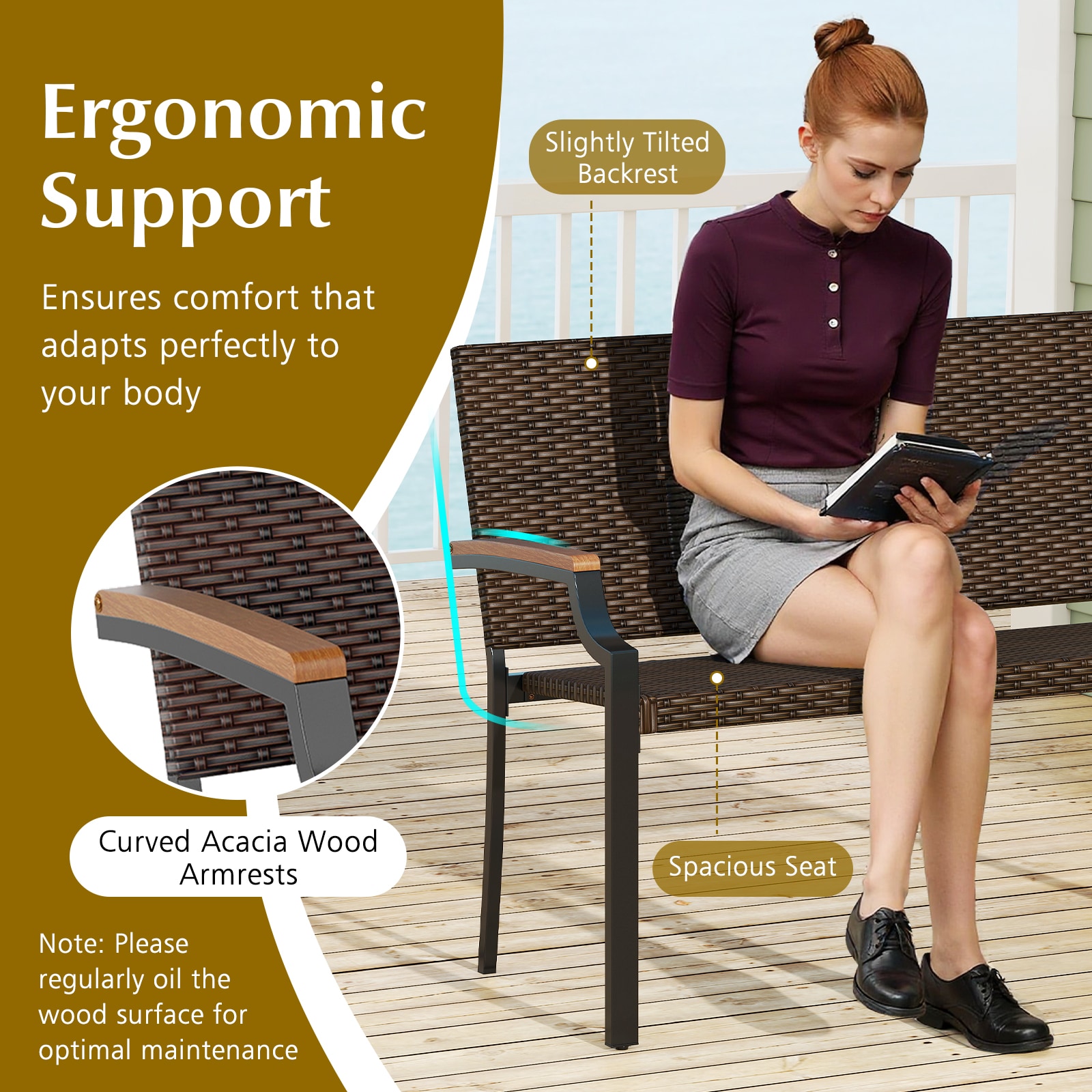 Slickblue D-CO-95747WH benches - View #6