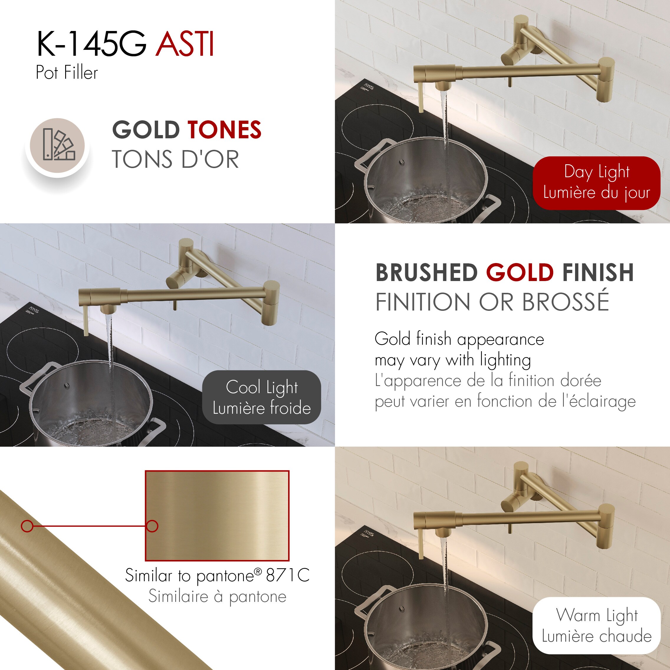 Stylish K-145G Kitchen-Faucets - View #11
