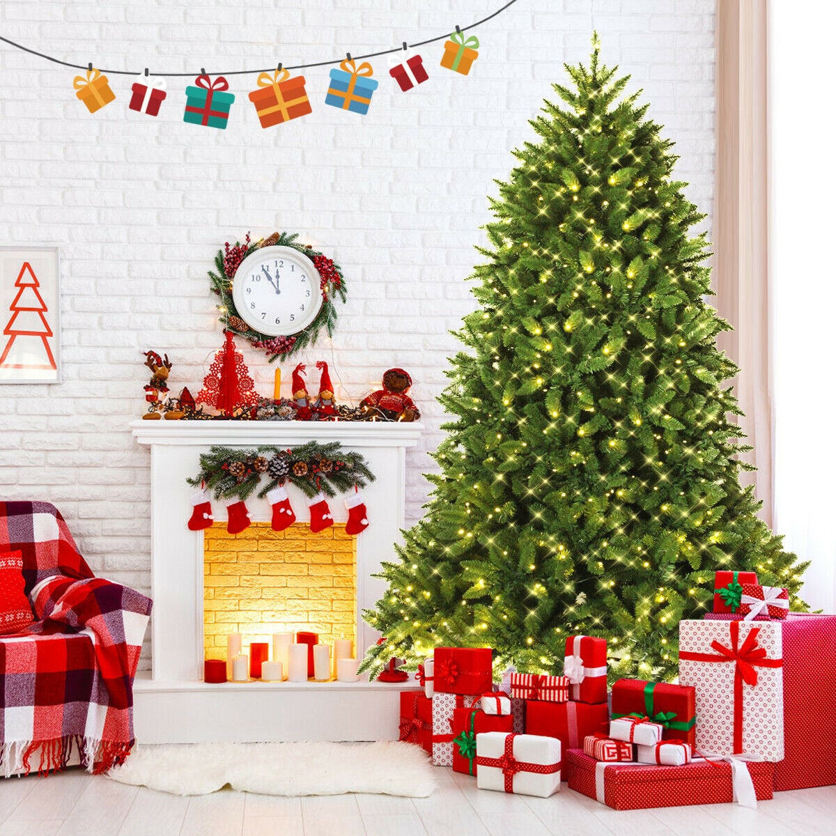 WELLFOR CM-HFY-22059 Artificial-Christmas-Trees - View #6