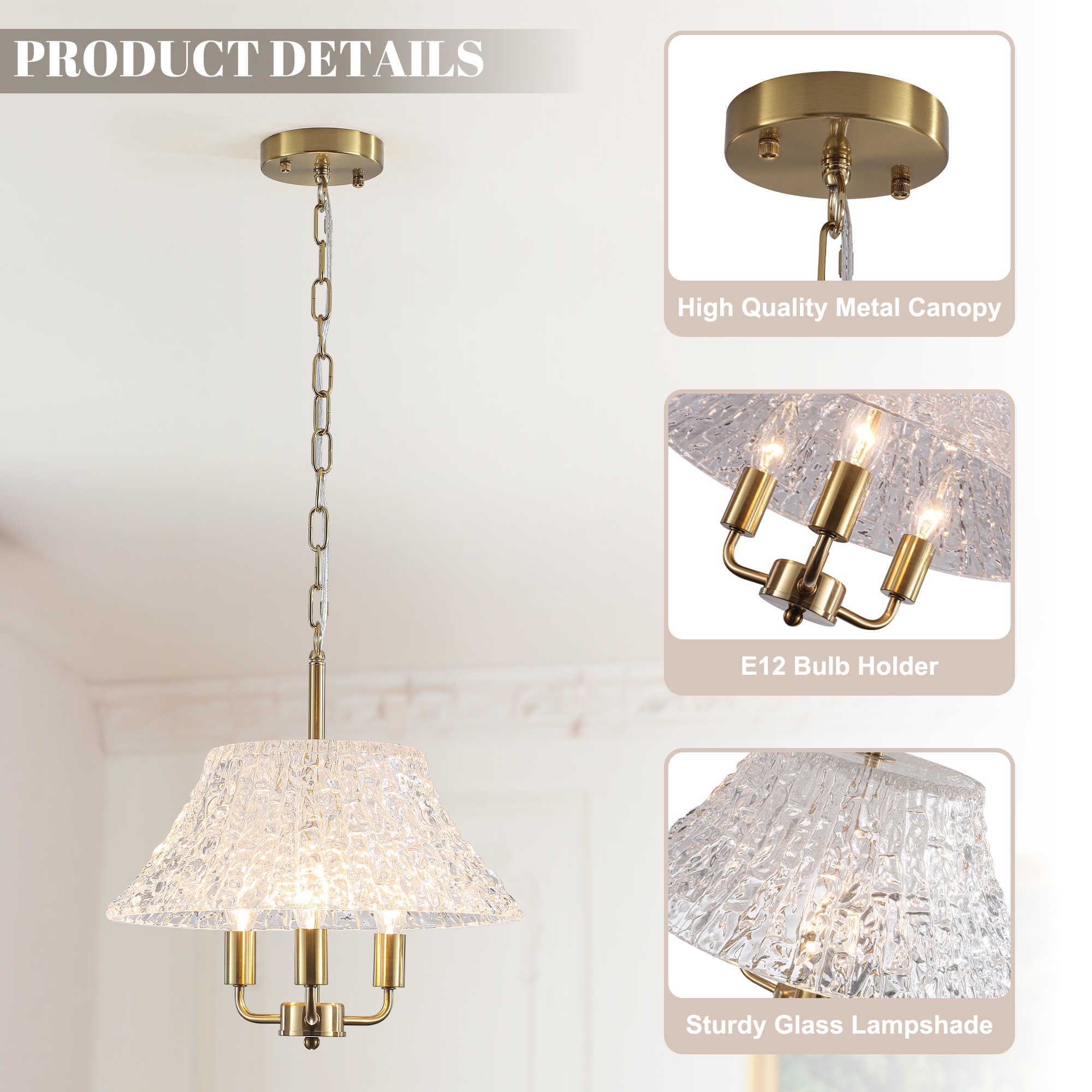 ZemSum LS-86172-3-BR Pendant-Lights - View #11