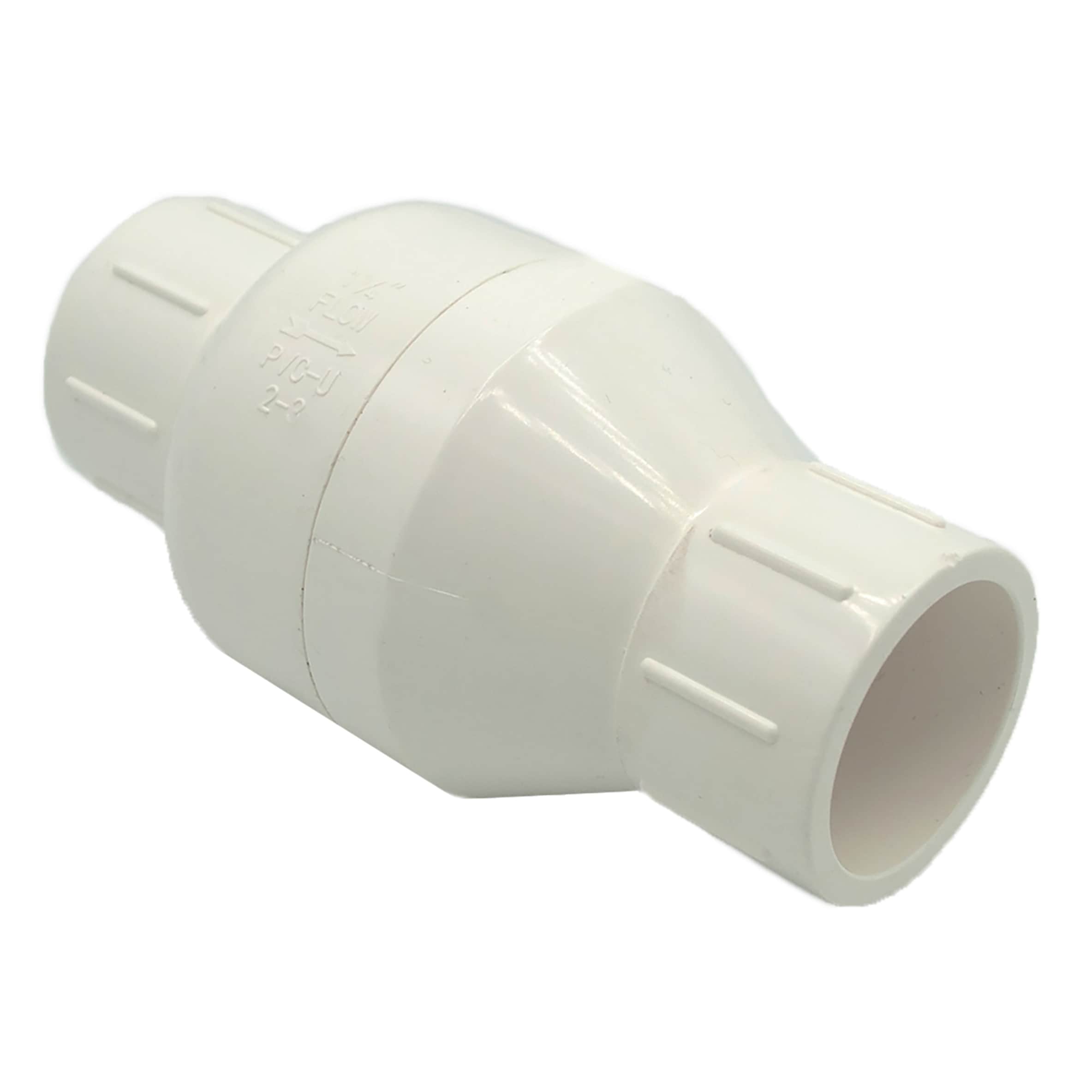 RELIABILT 13918 1-1/2-in Socket PVC x Socket PVC PVC Sch 40 In-line check valve