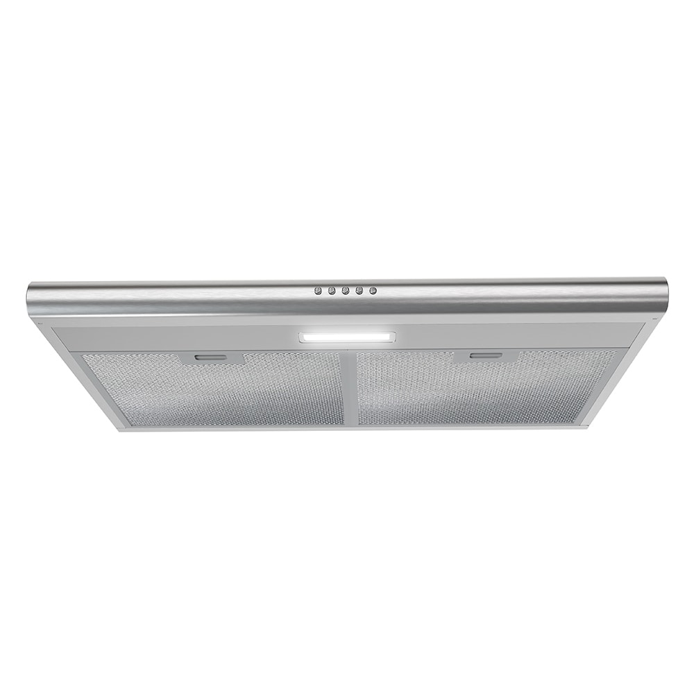 Broan 30-in Ductless Stainless Steel Under Cabinet Range Hoods Undercabinet  Mount with Charcoal Filter in the Undercabinet Range Hoods department at
