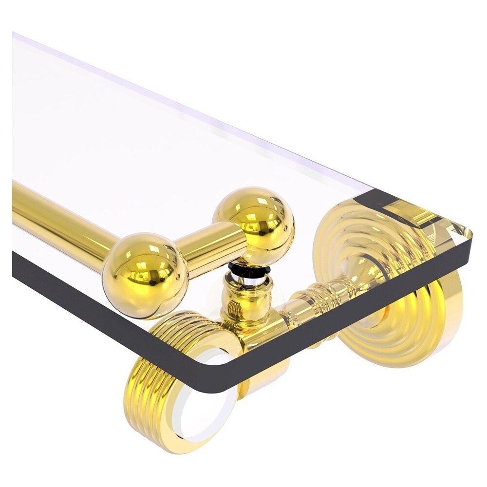 Allied Brass PG-1G-22-GAL-PB Bathroom-Shelves - View #2