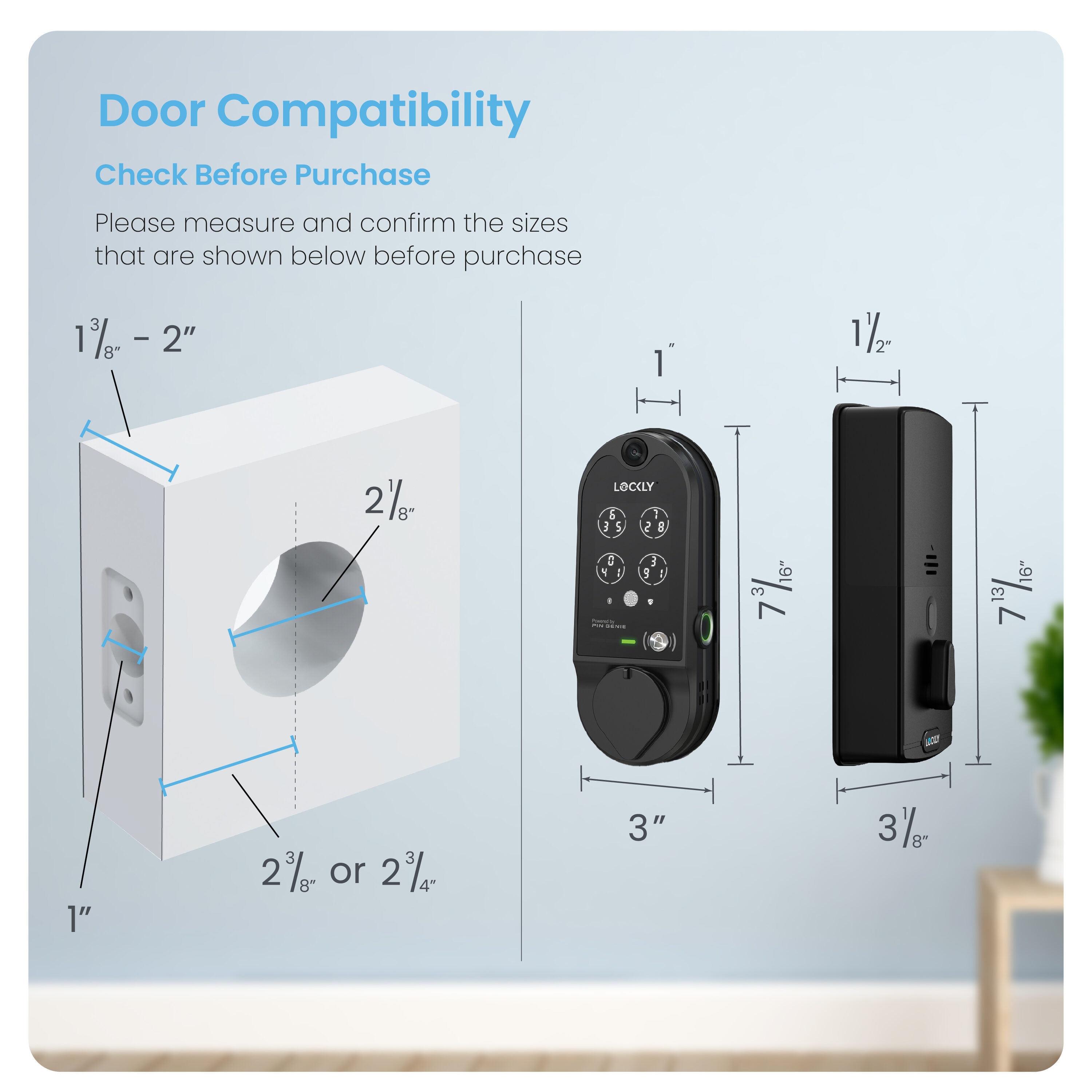 Lockly PGD798 MB Electronic-Door-Locks - View #9