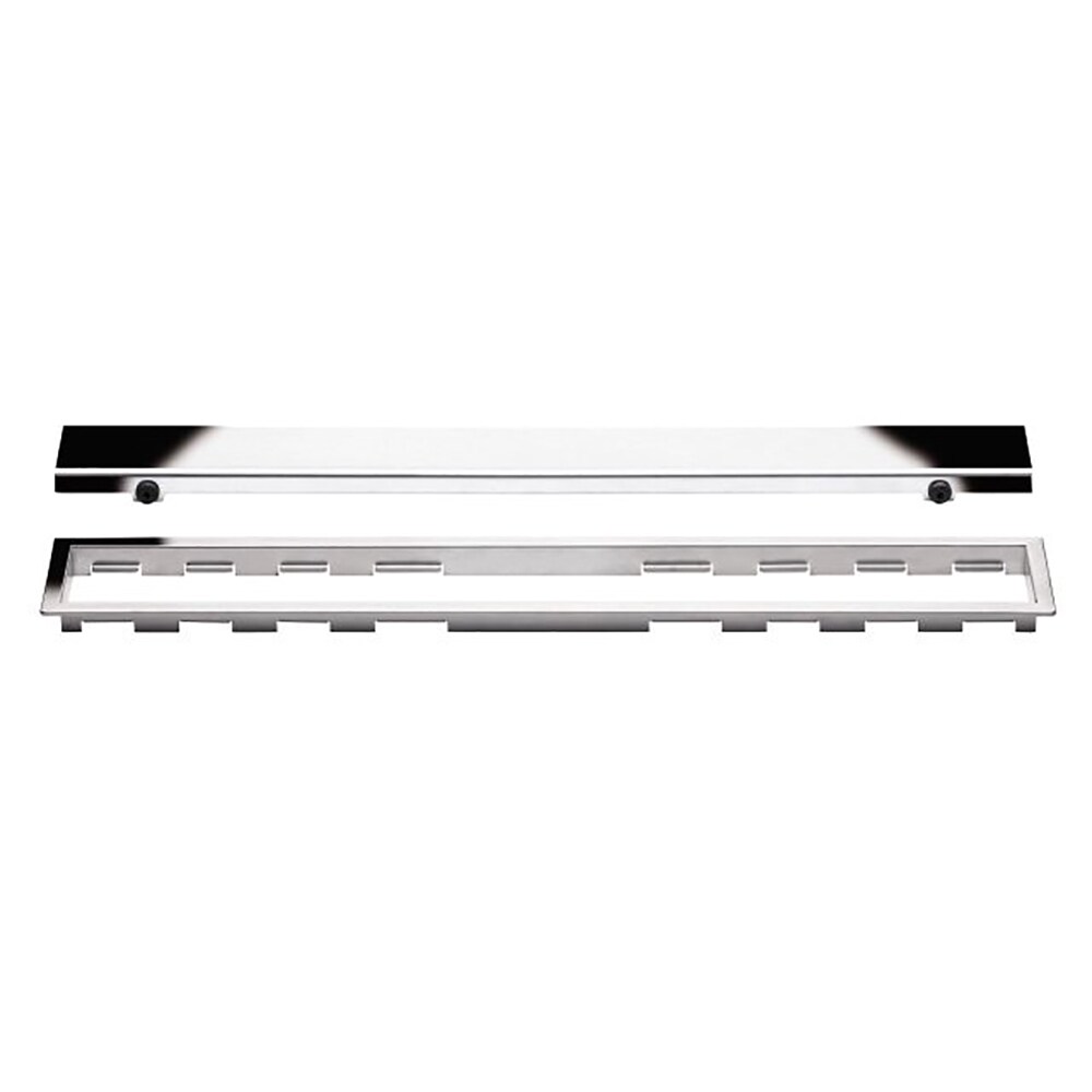 Schluter Systems KL1AR19EP110 Kerdi-Line Chrome Rectangle Grate