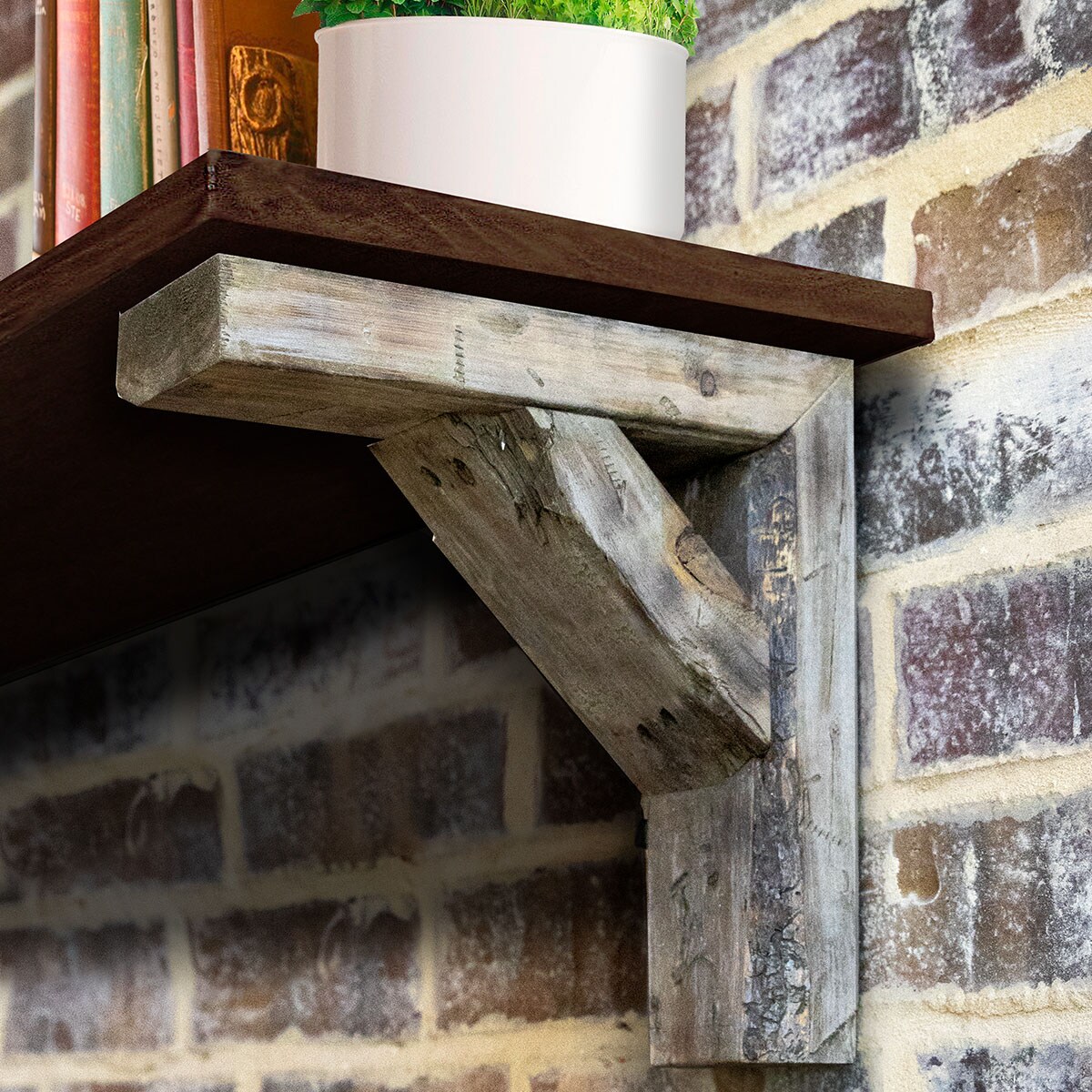 Ekena Millwork BKTB03X08X08TRBU Exterior-Brackets-Braces - View #12