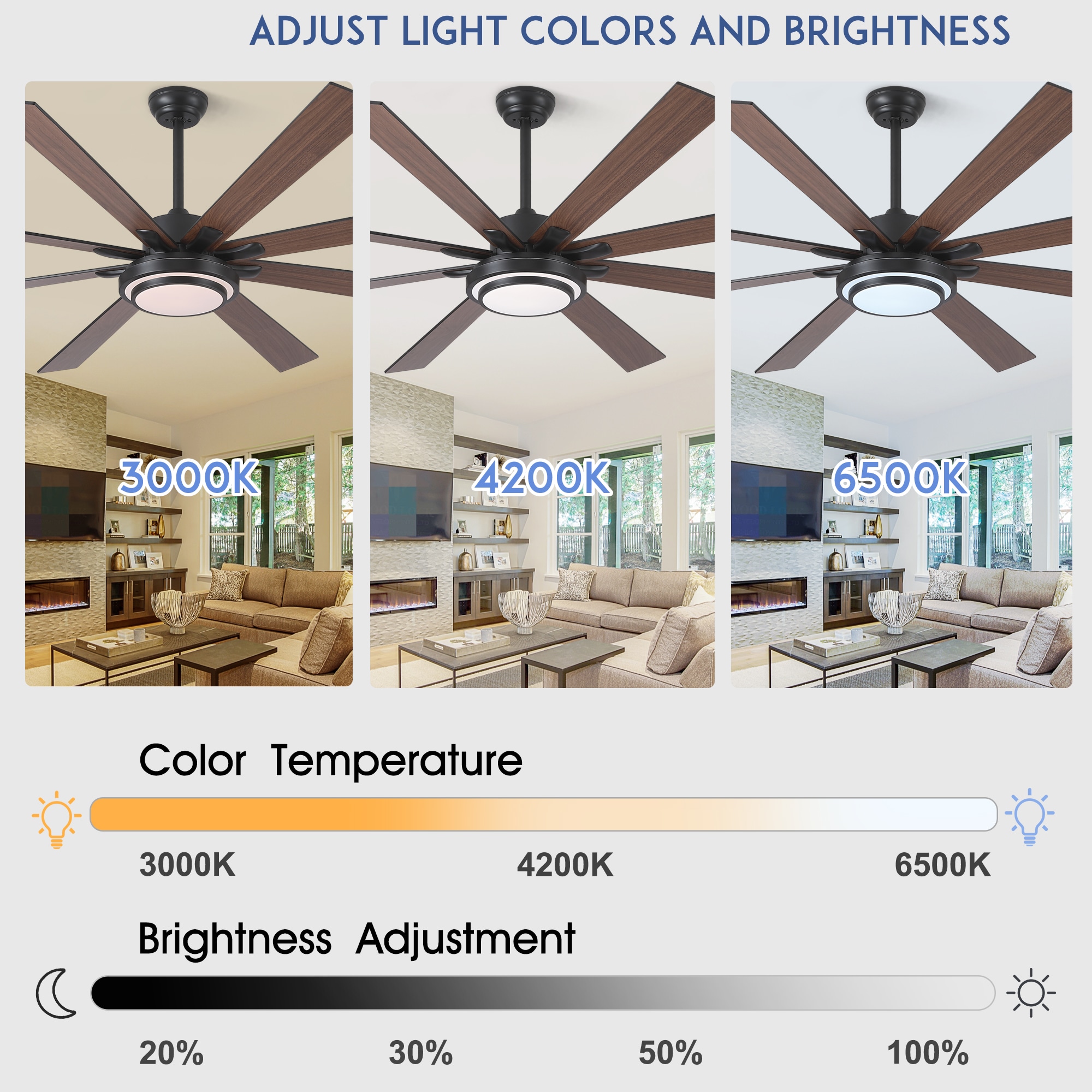 YUHAO LSDC8723BK72 Ceiling-Fans - View #15