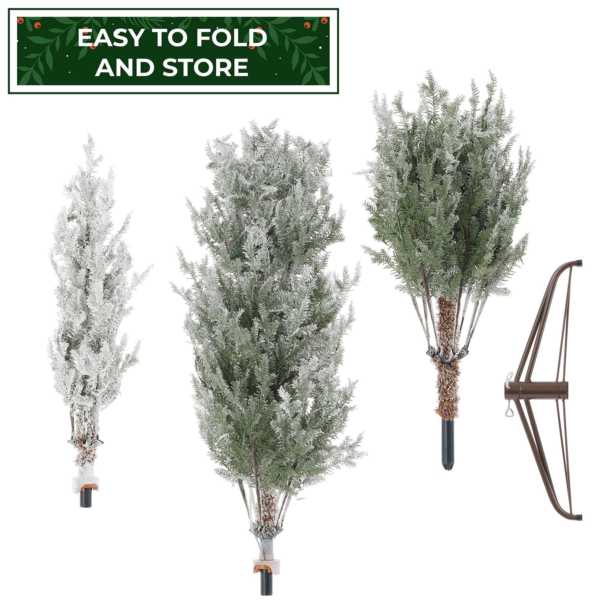 Casafield SZN-TR-577HL Artificial-Christmas-Trees - View #7